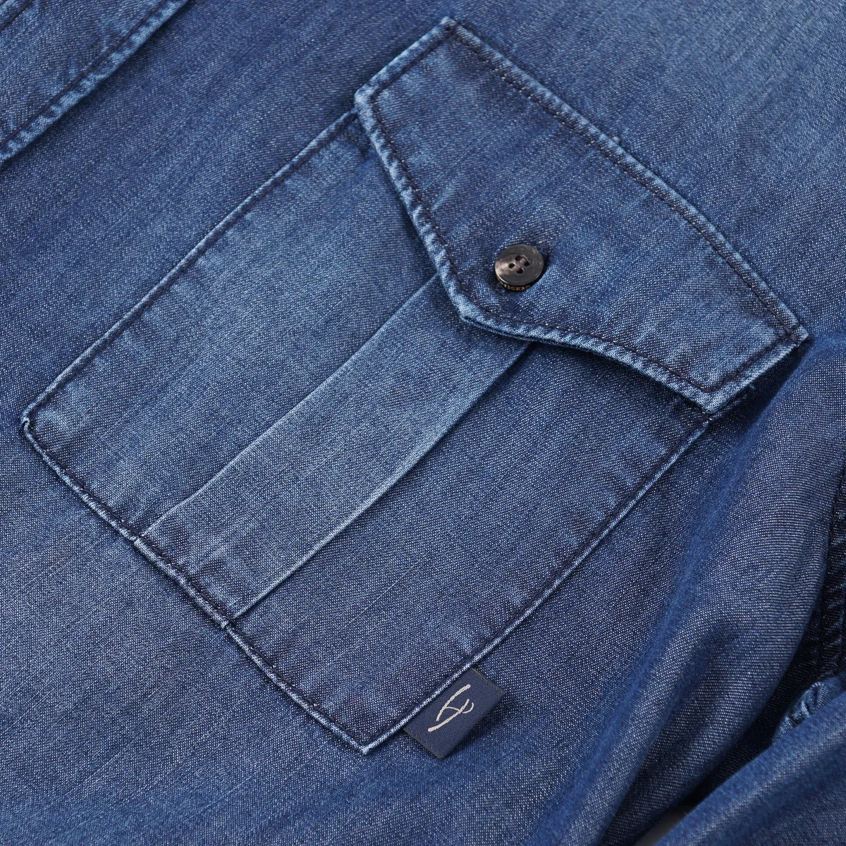 Handpicked Lightweight Chambray Ranger Shirt