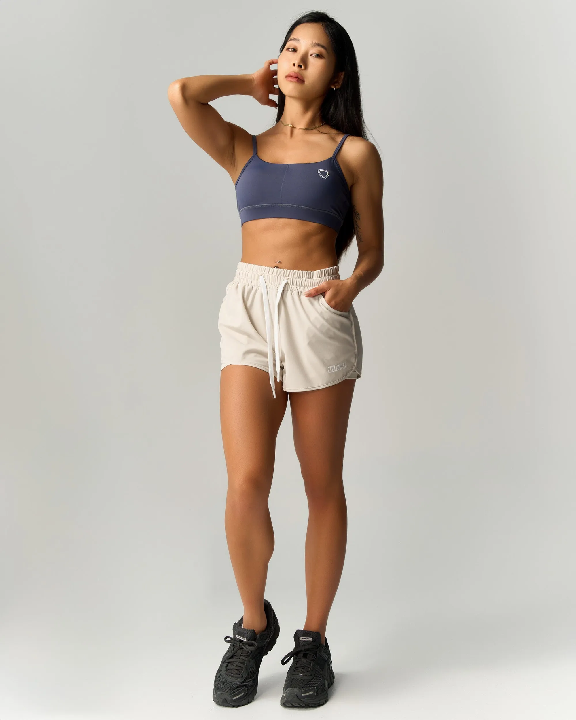 High-Waist Sporty Shorts