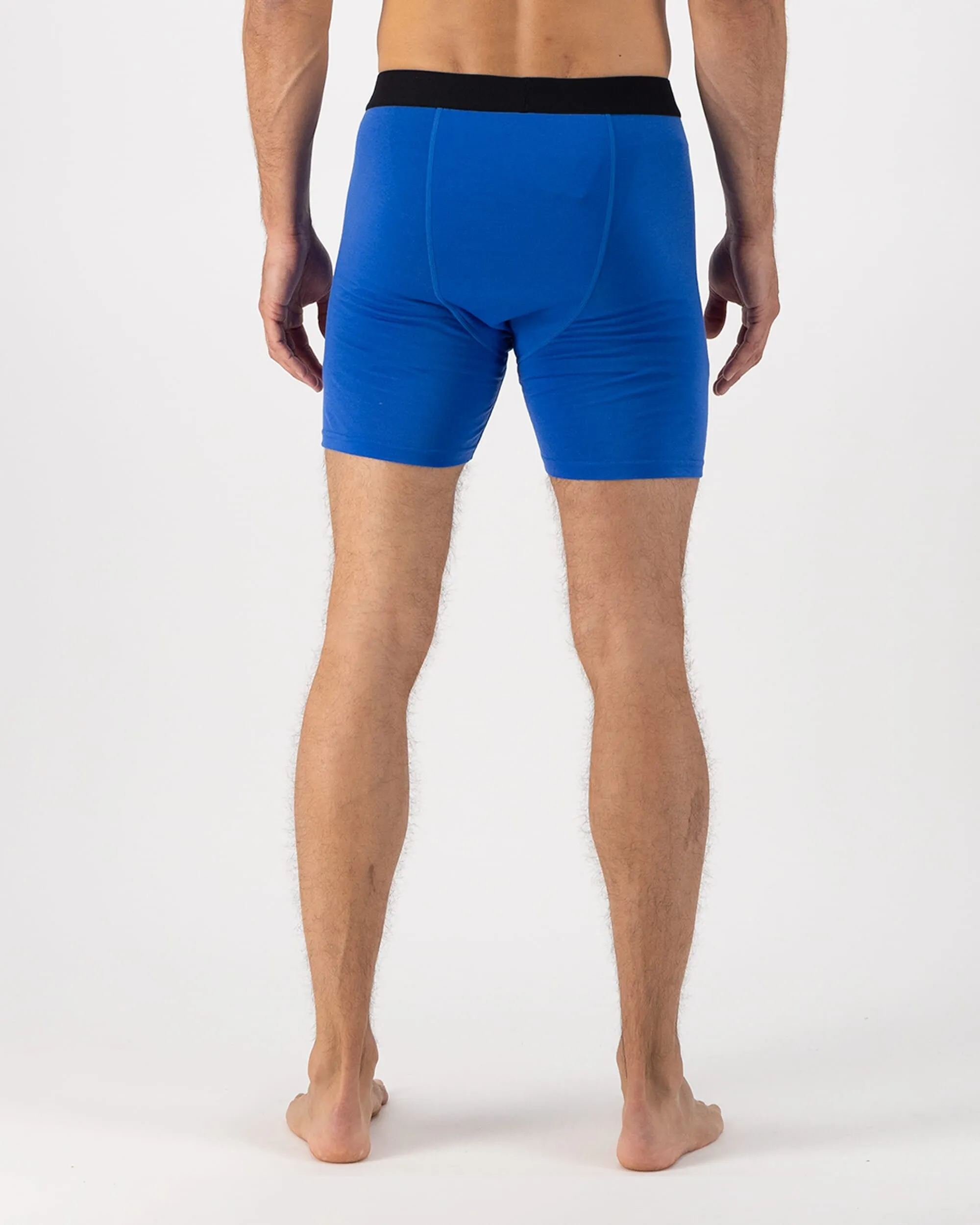 Hold 'em Merino Boxer - Cobalt