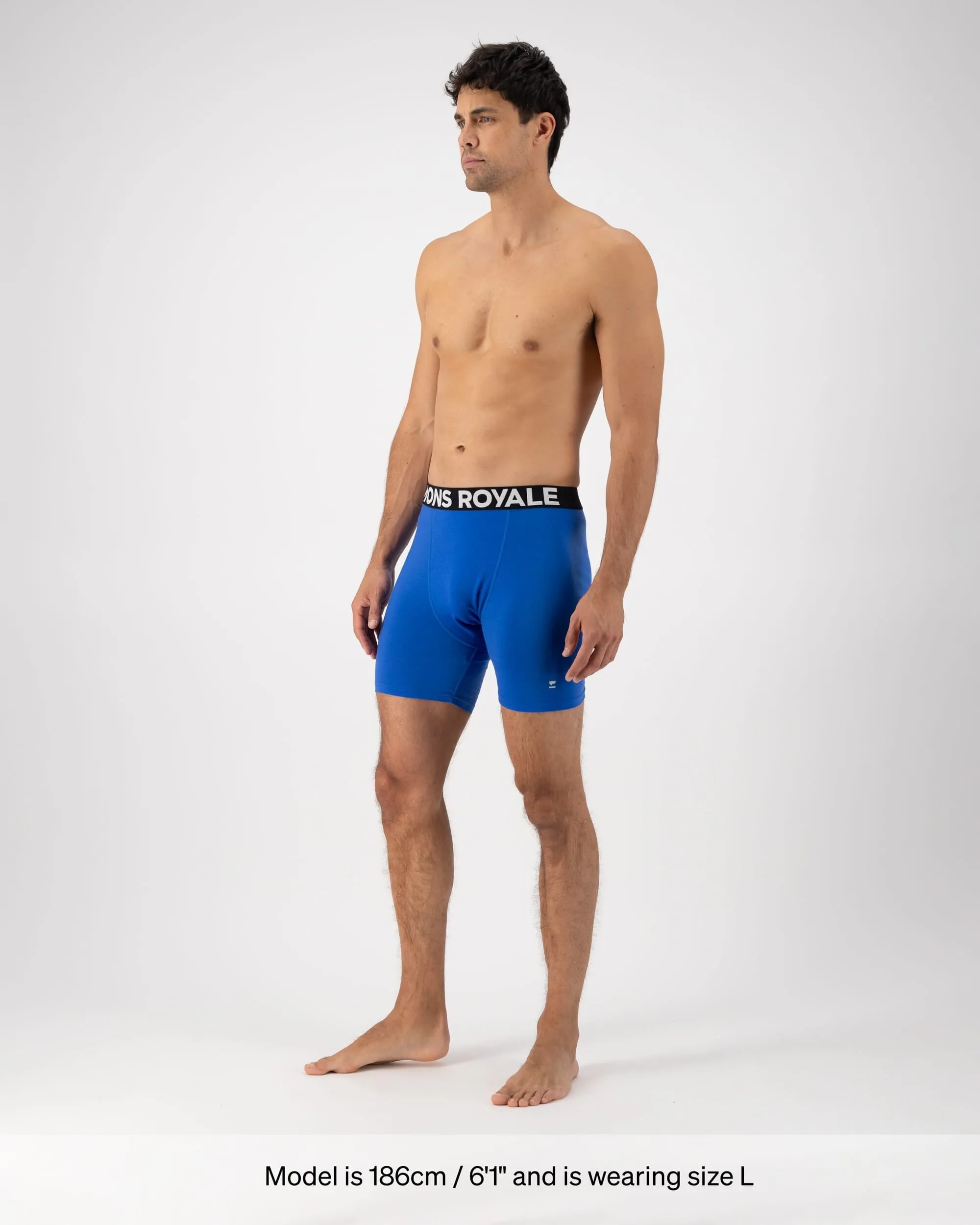 Hold 'em Merino Boxer - Cobalt