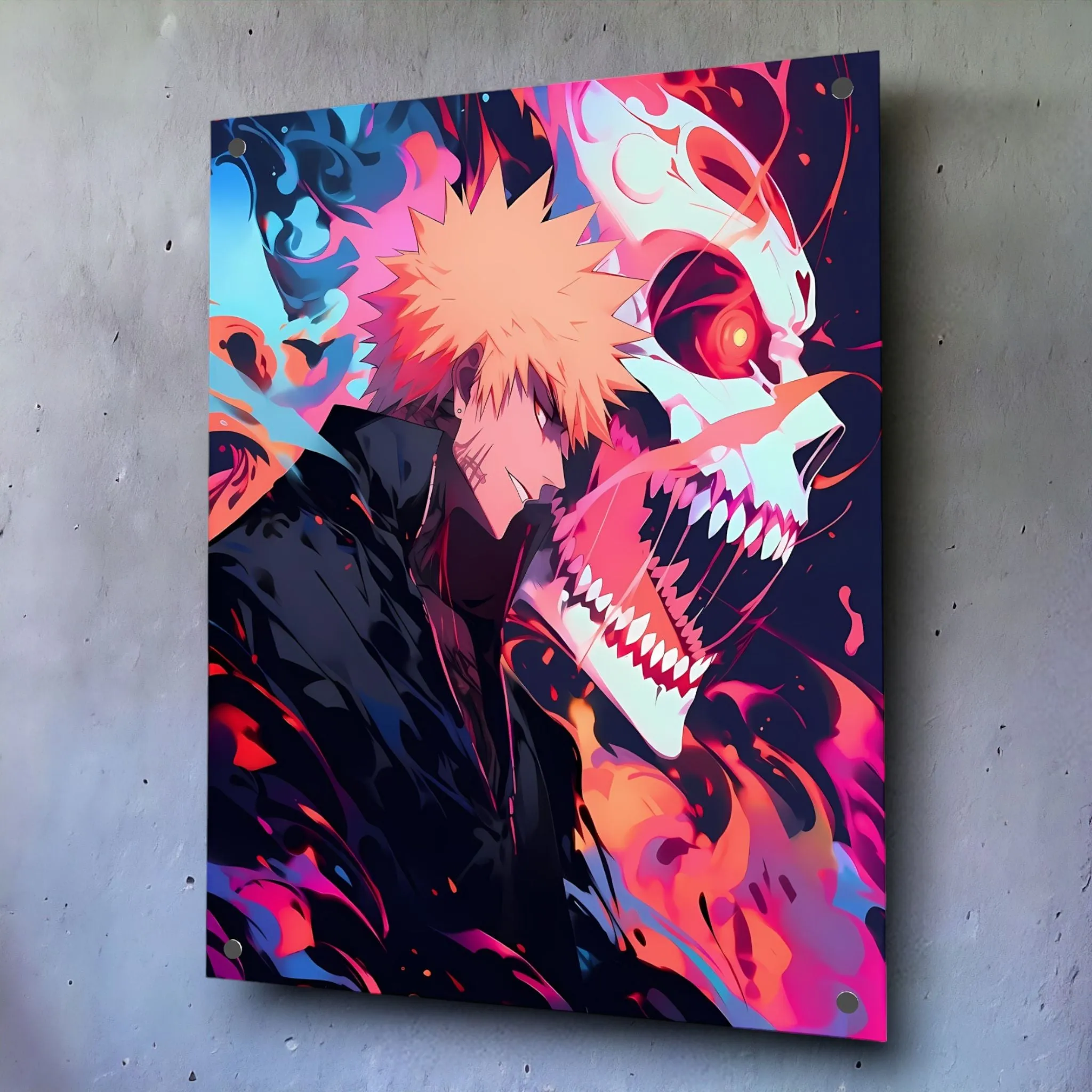 Ichigo (Dead-Skulls) Acrylic Wall Art