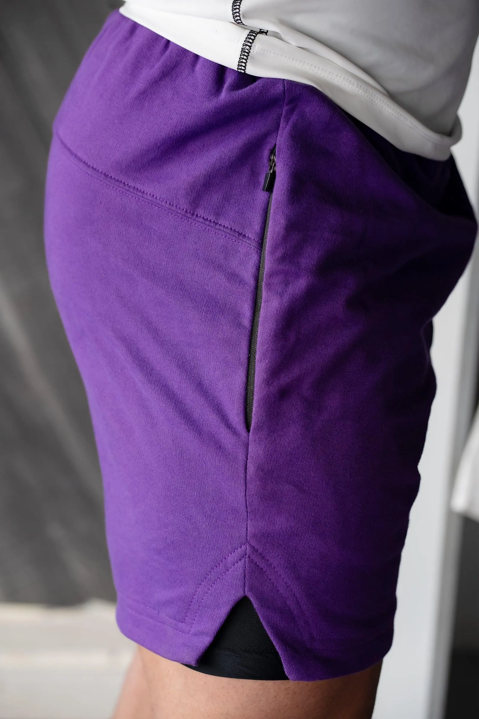 Invicto ProFlex Performance Shorts (Purple)