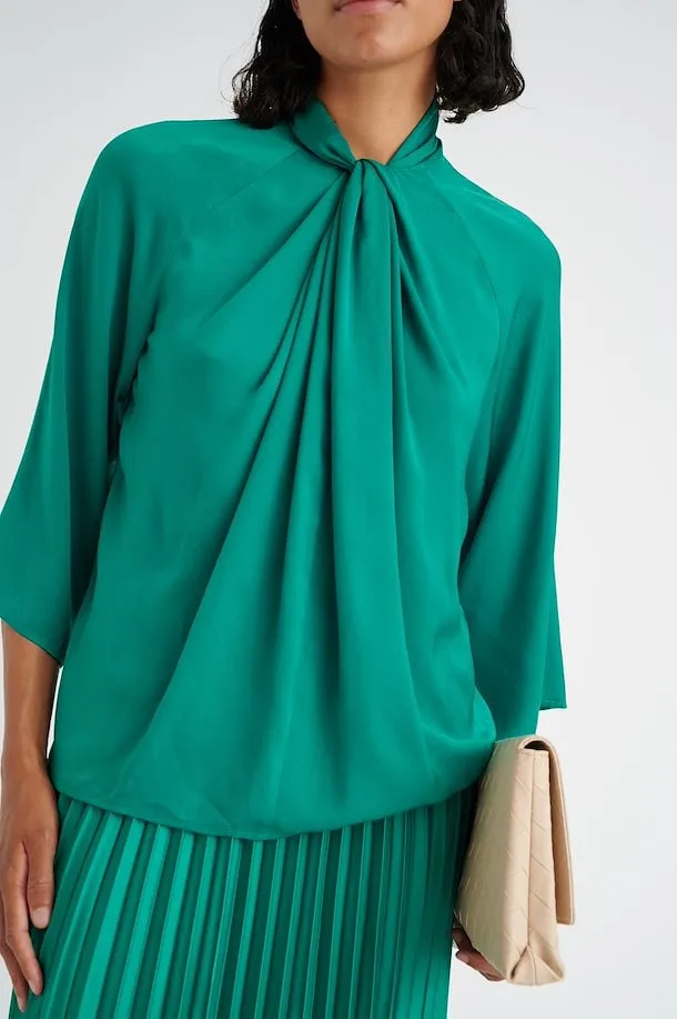 InWear Blouse | Nougat   Emerald