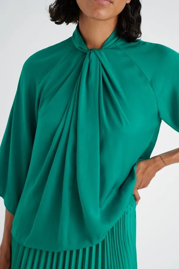 InWear Blouse | Nougat   Emerald