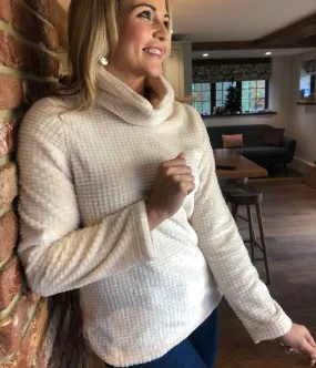 Ivory Bardou Fleece Jumper