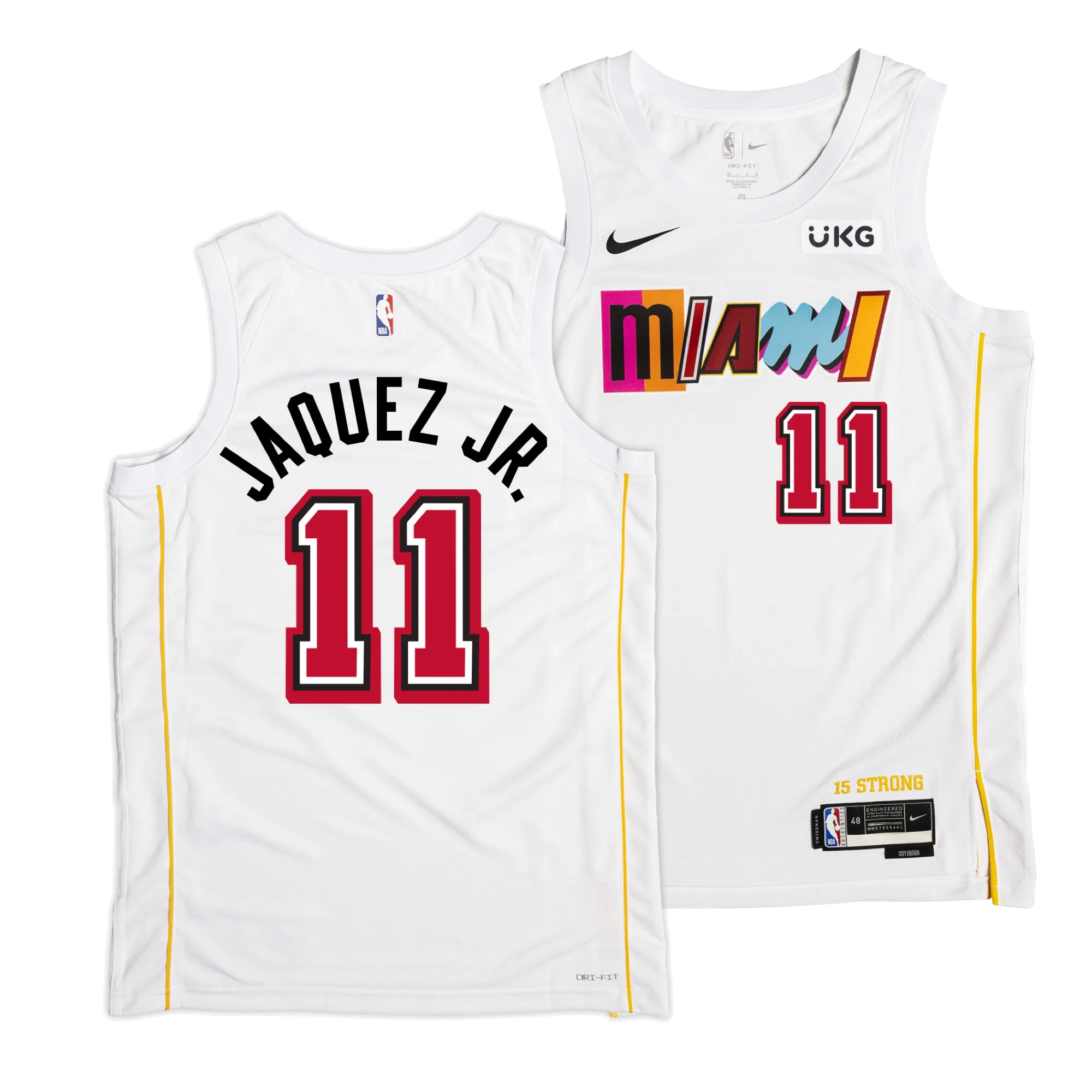 Jaime Jaquez Jr. Nike Miami Mashup Vol. 2 Swingman Youth Jersey