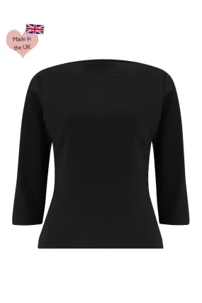 Janet Top in Black