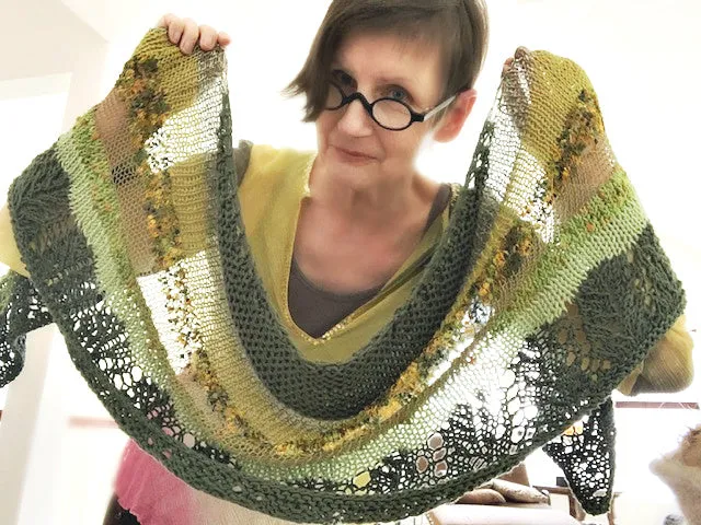 Knit me a garden shawl