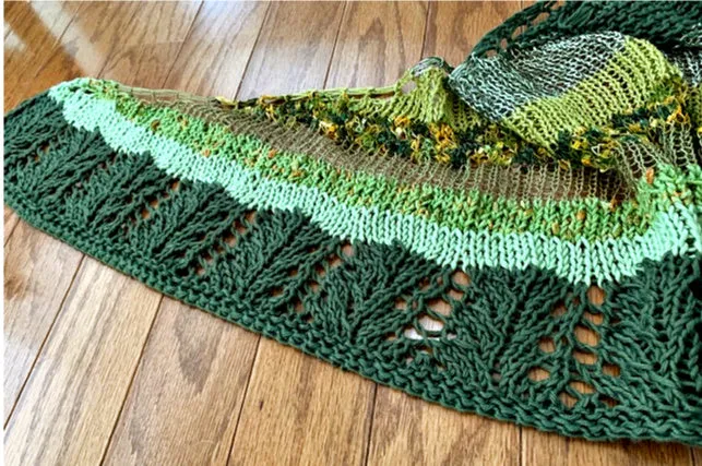 Knit me a garden shawl