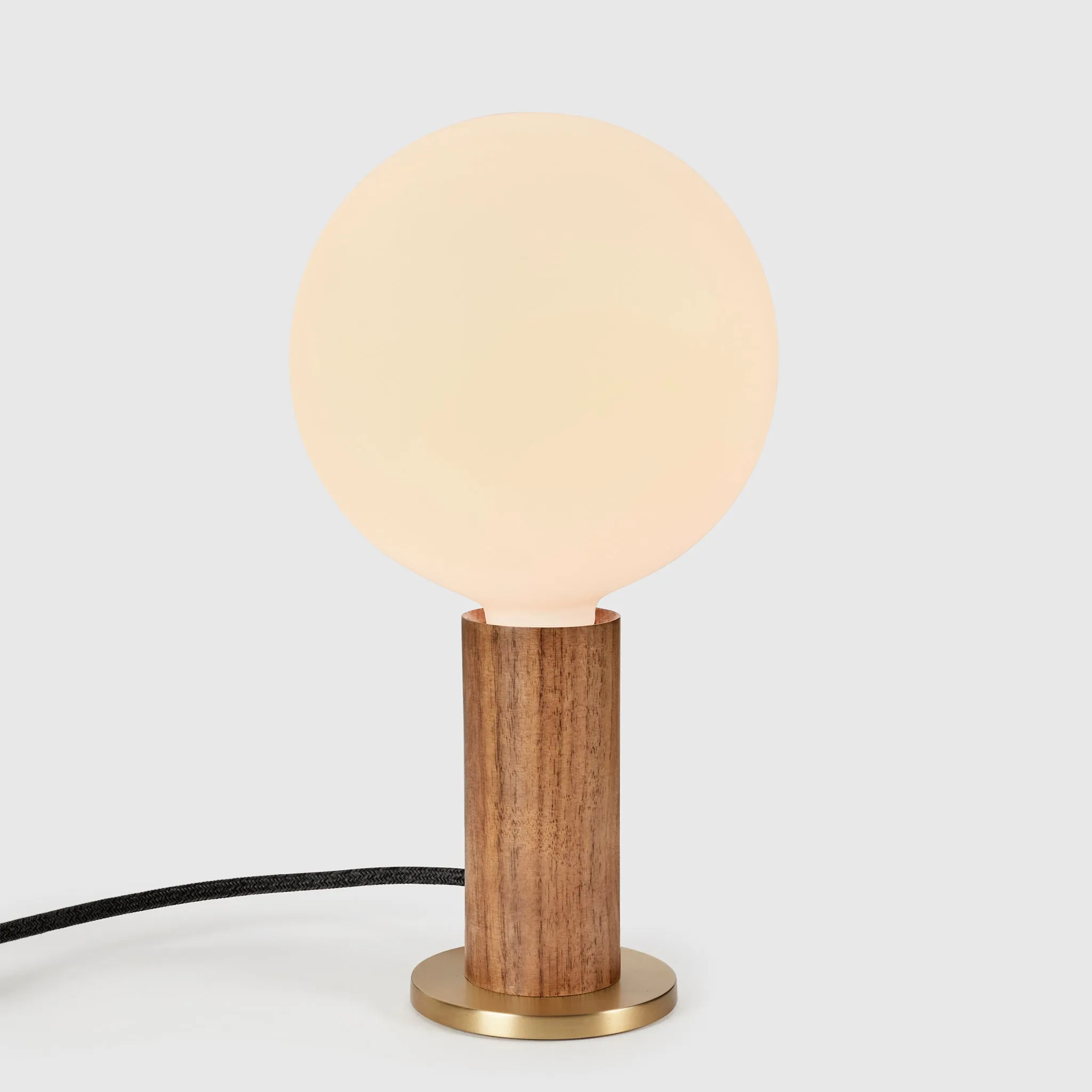 Knuckle Table Lamp in Oak   Sphere IV