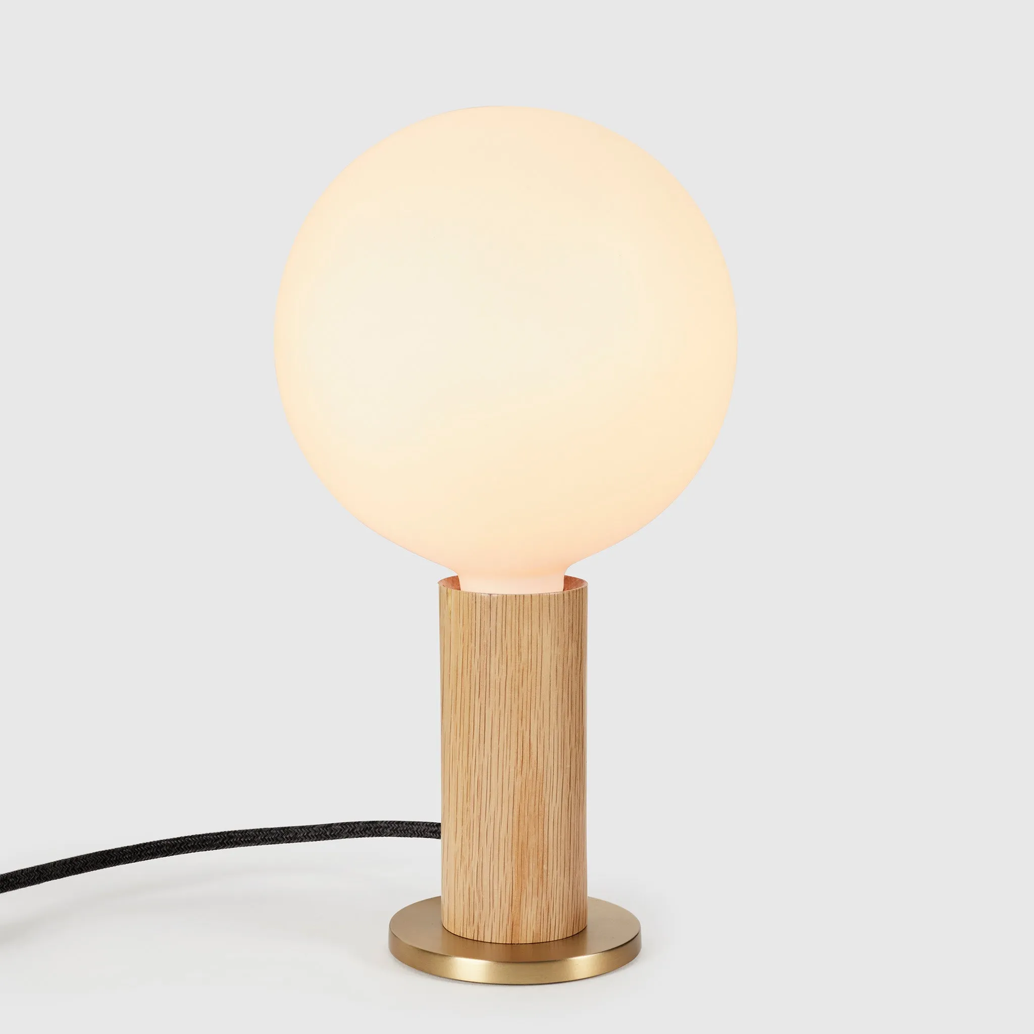 Knuckle Table Lamp in Oak   Sphere IV