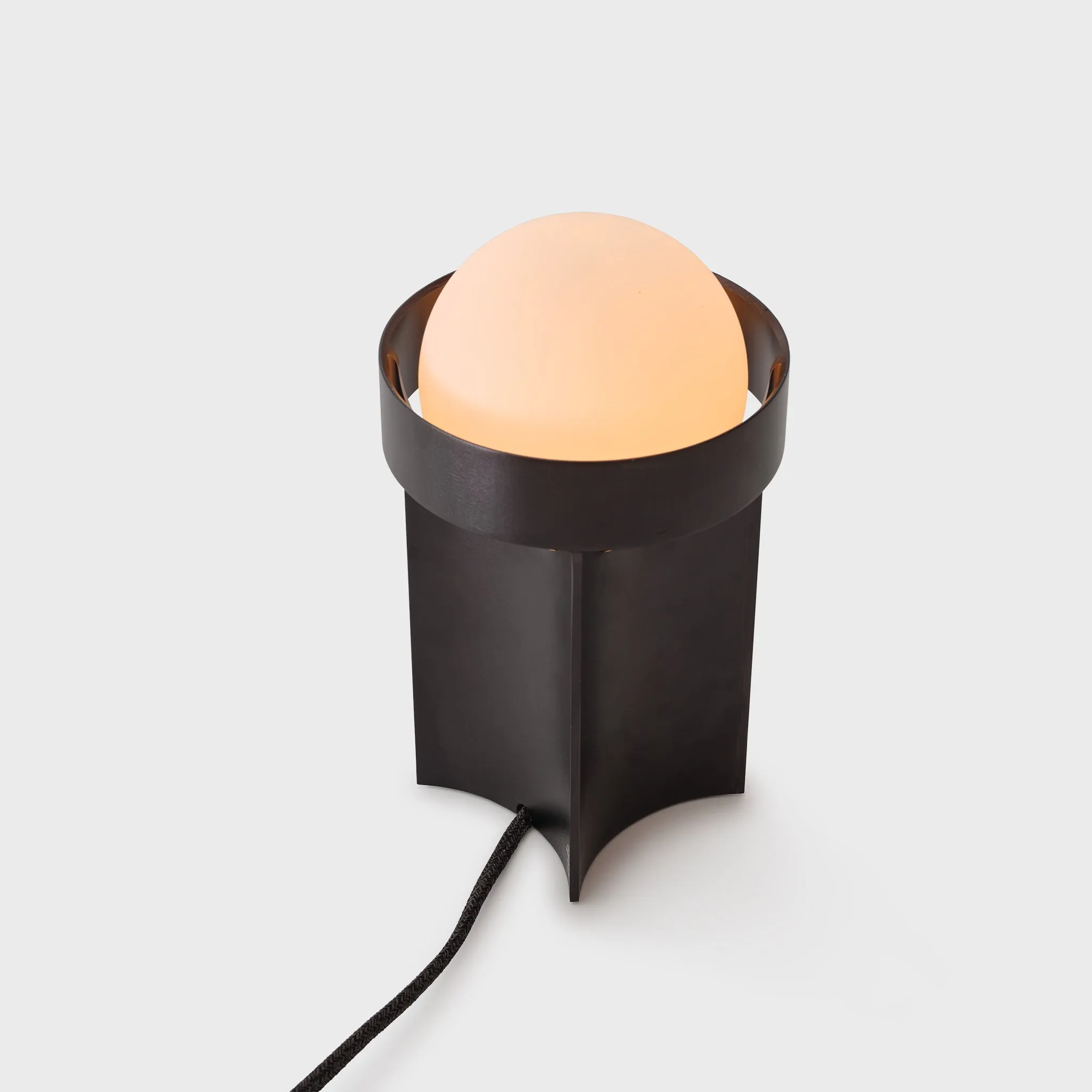 Loop Table Lamp in Dark Grey   Sphere III