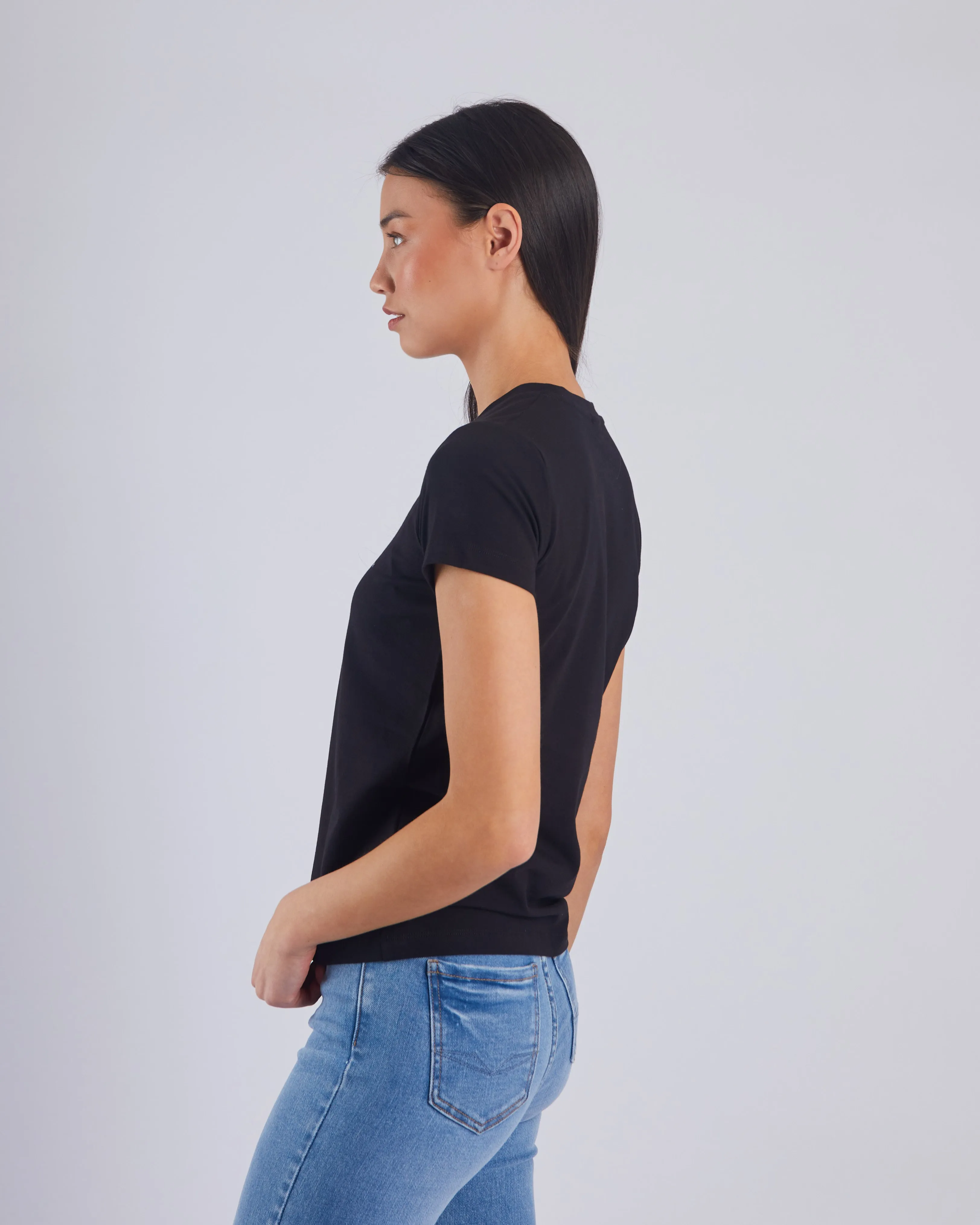 Lorenza Tee Black