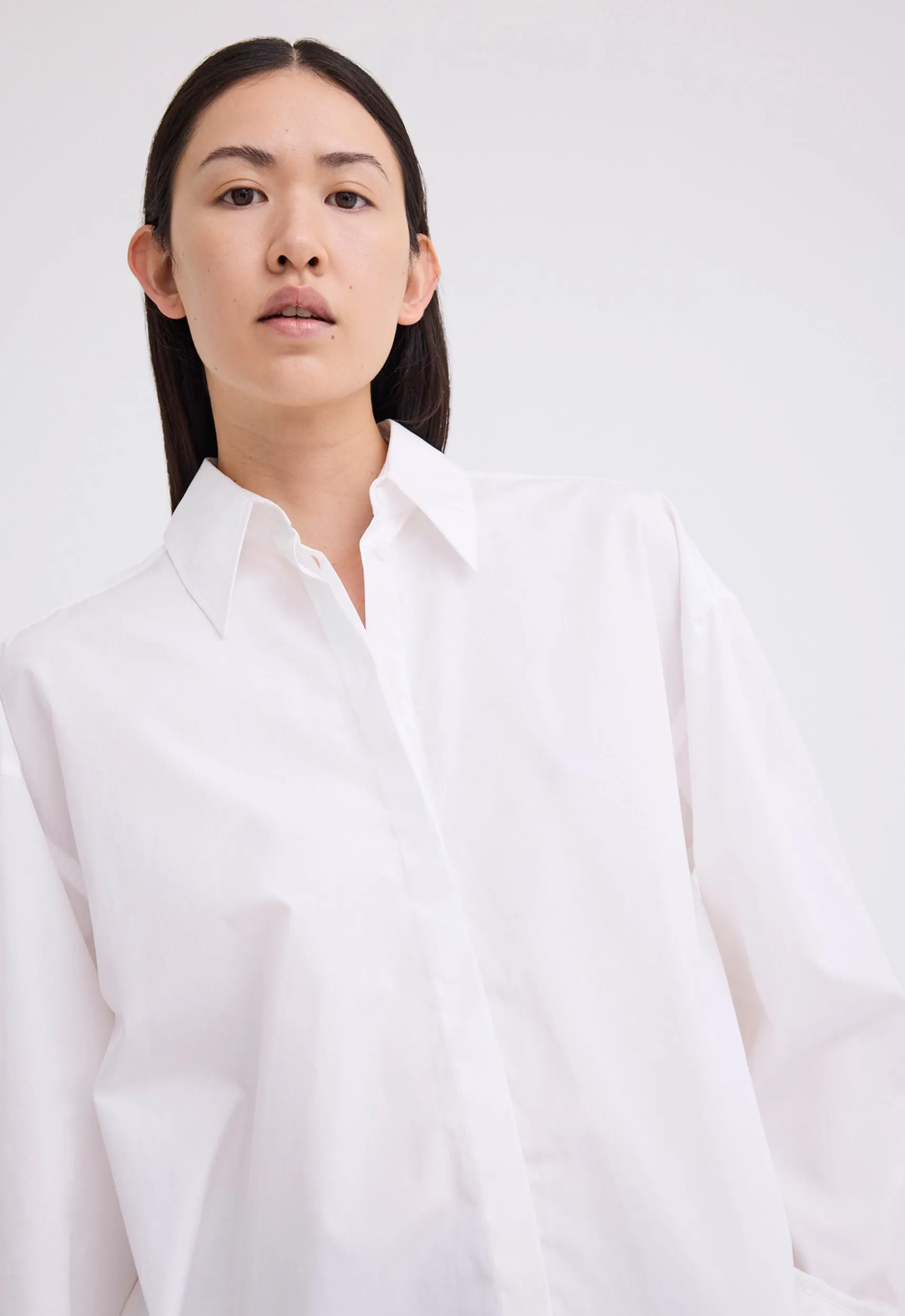 Major Cotton Shirt - White