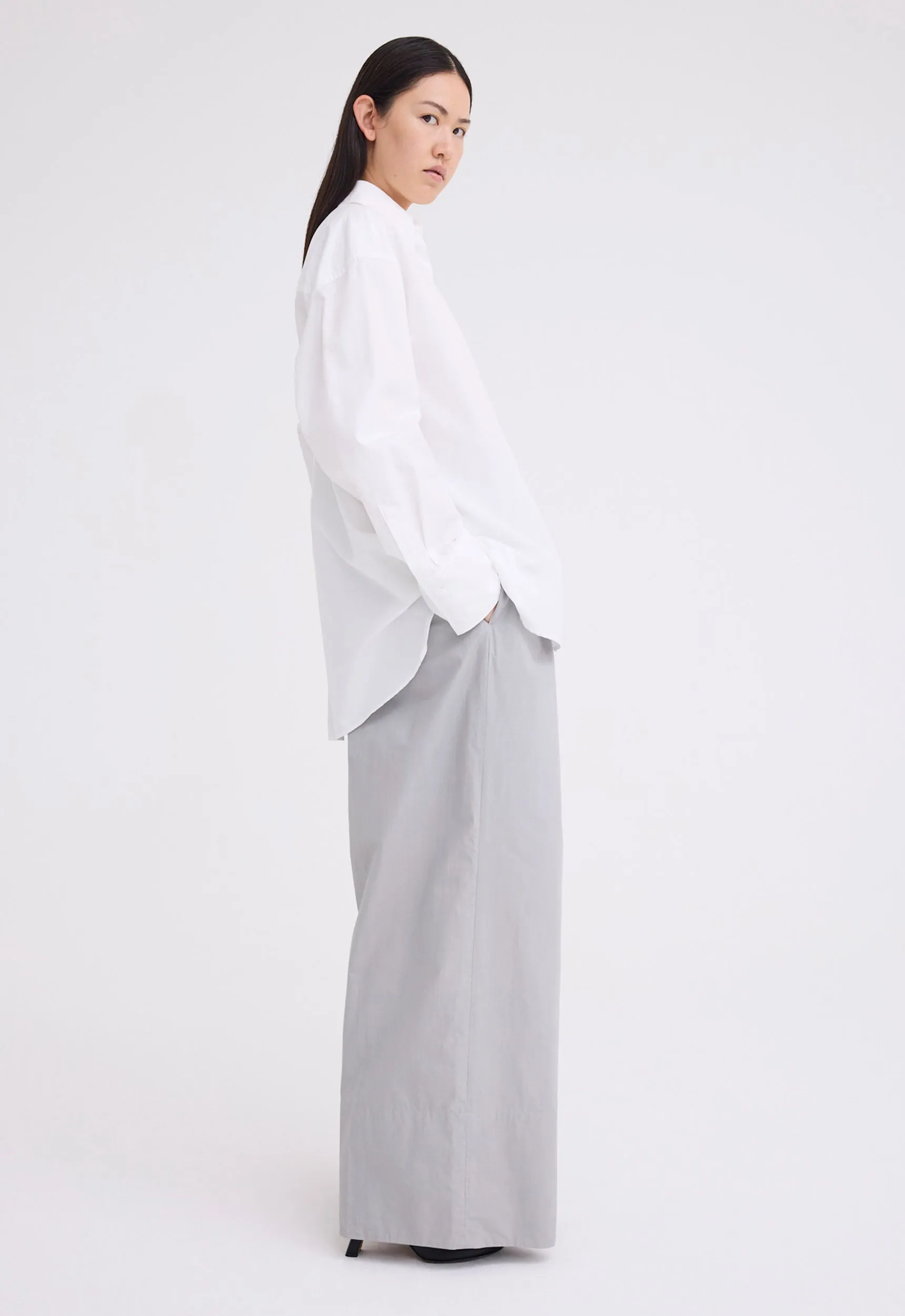 Major Cotton Shirt - White