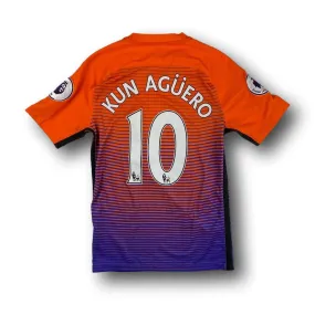 Manchester City - 2016-17 - Drittes - S - Nike - Kun Agüero #10