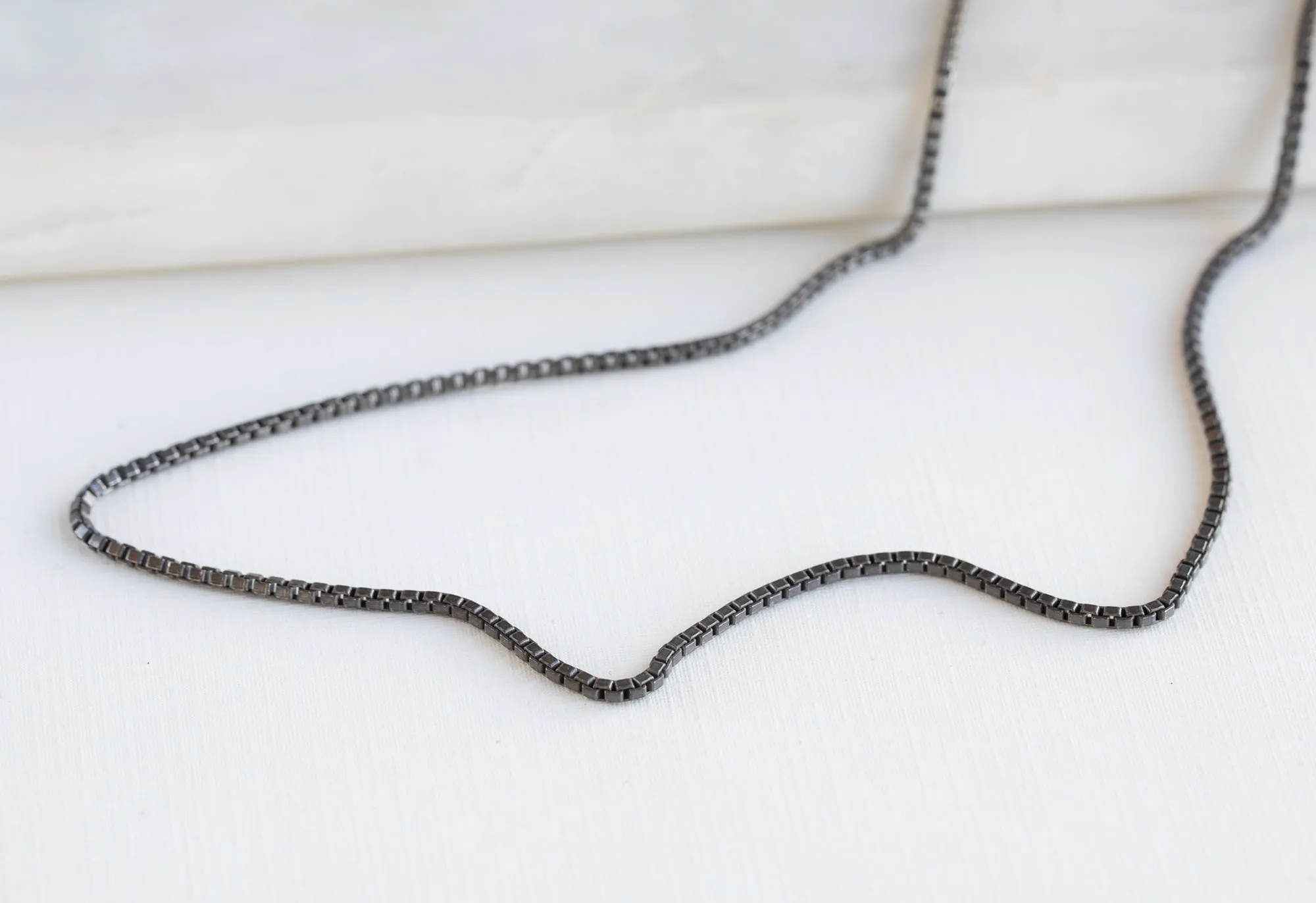 Men's Box Chain Necklace