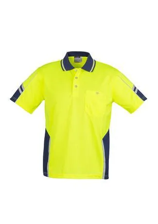 Mens Hi Vis Squad S/S Polo