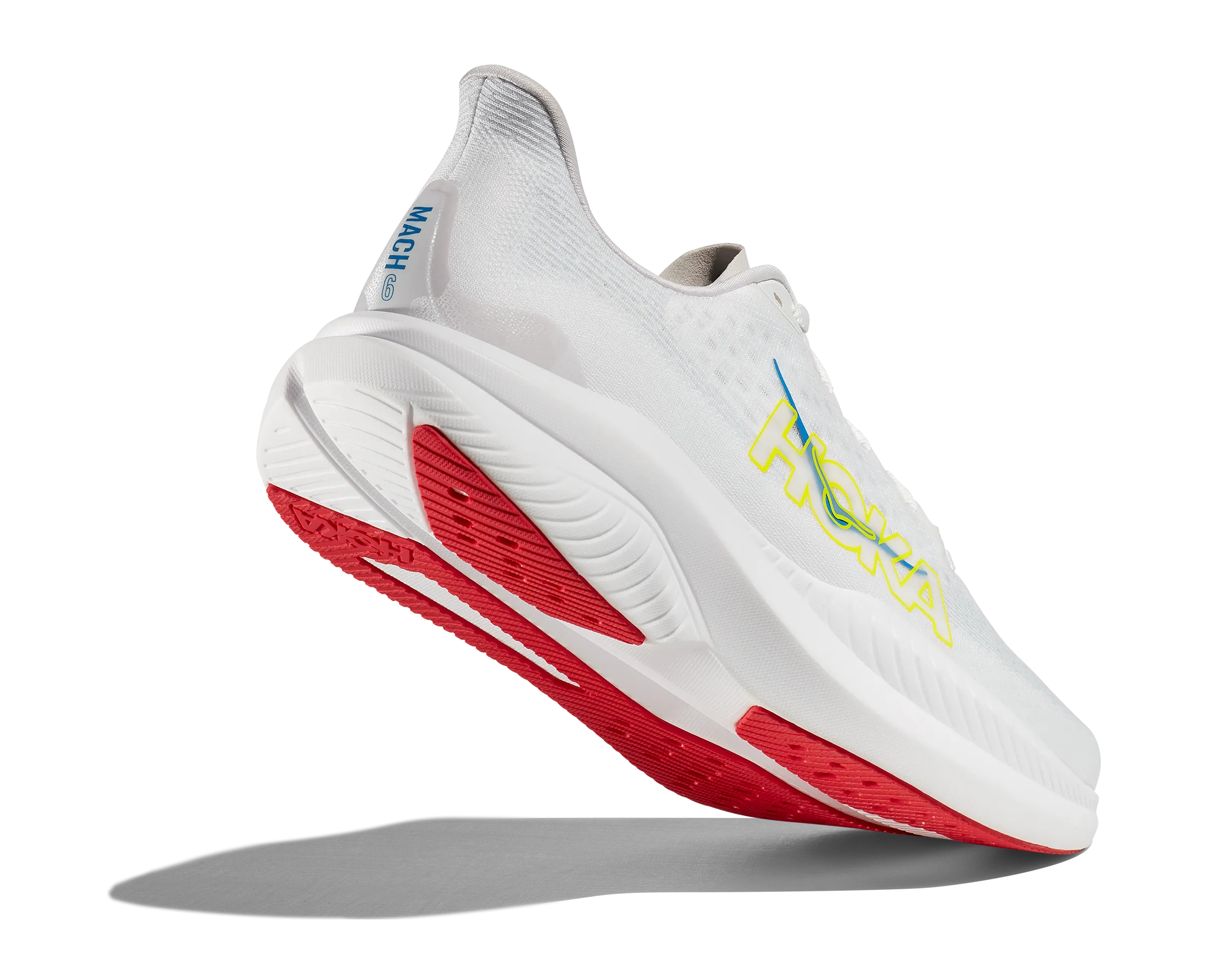 Men's Hoka Mach 6 (White/Nimbus Cloud)