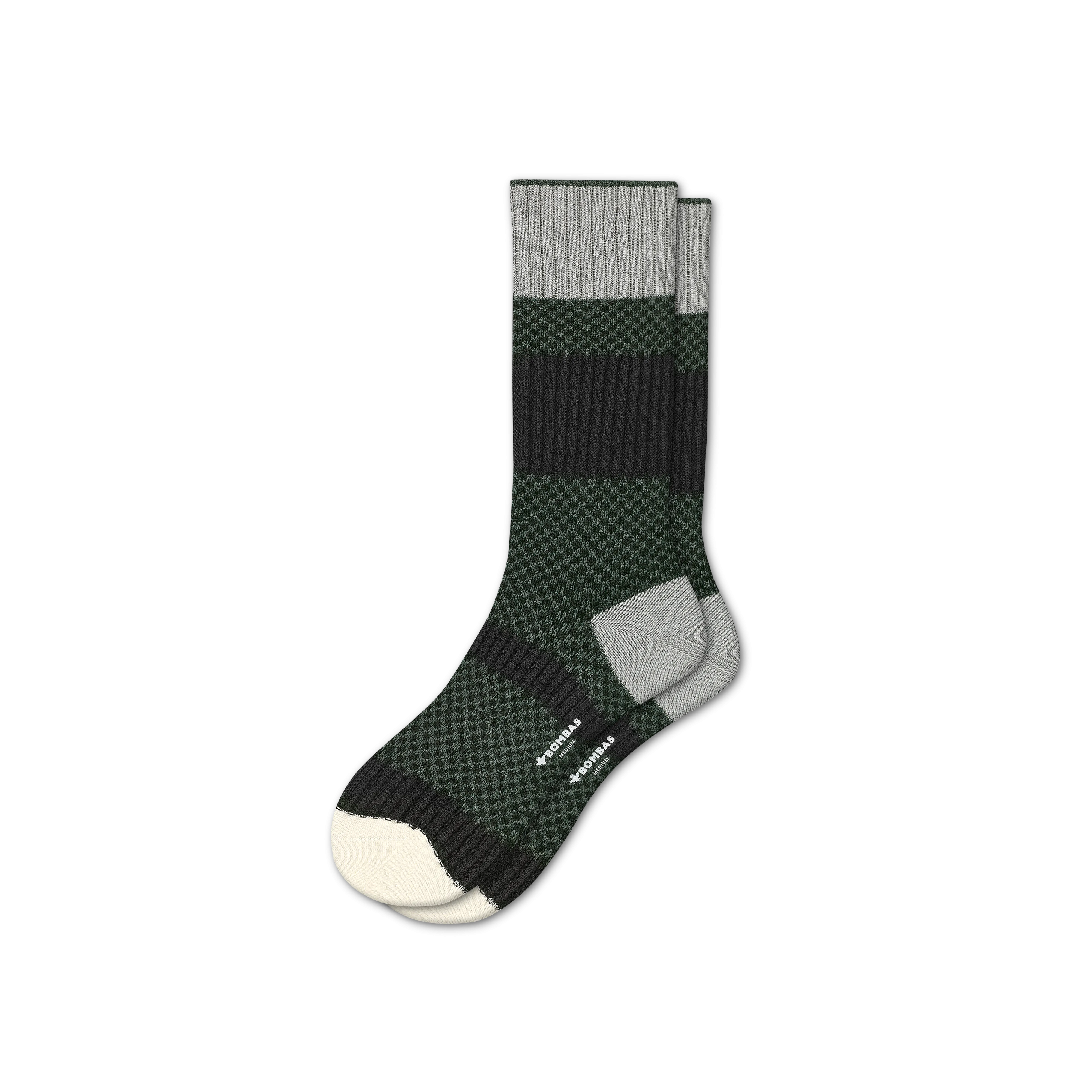 Men's Textured Lightweight Calf Socks