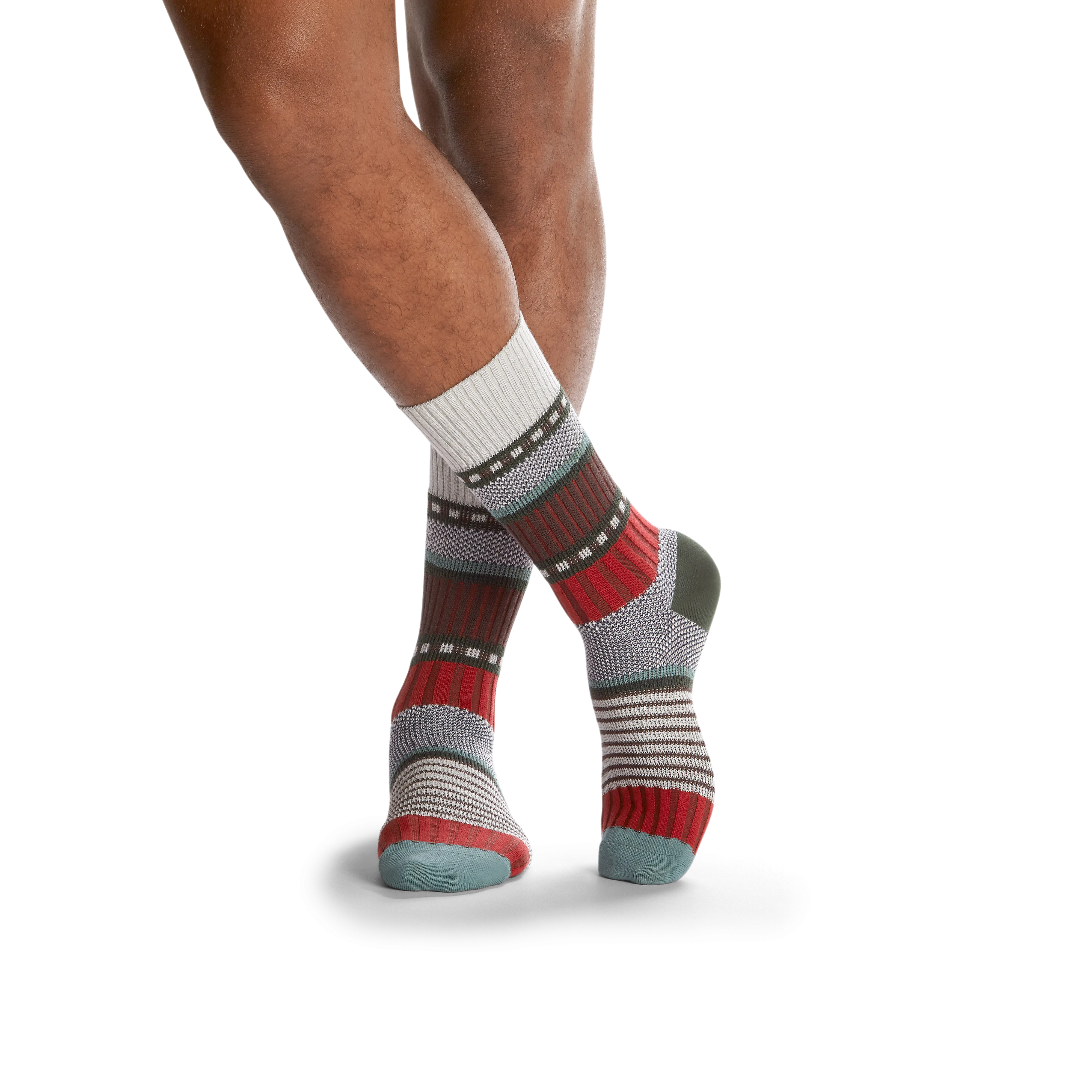 Men's Textured Lightweight Calf Socks