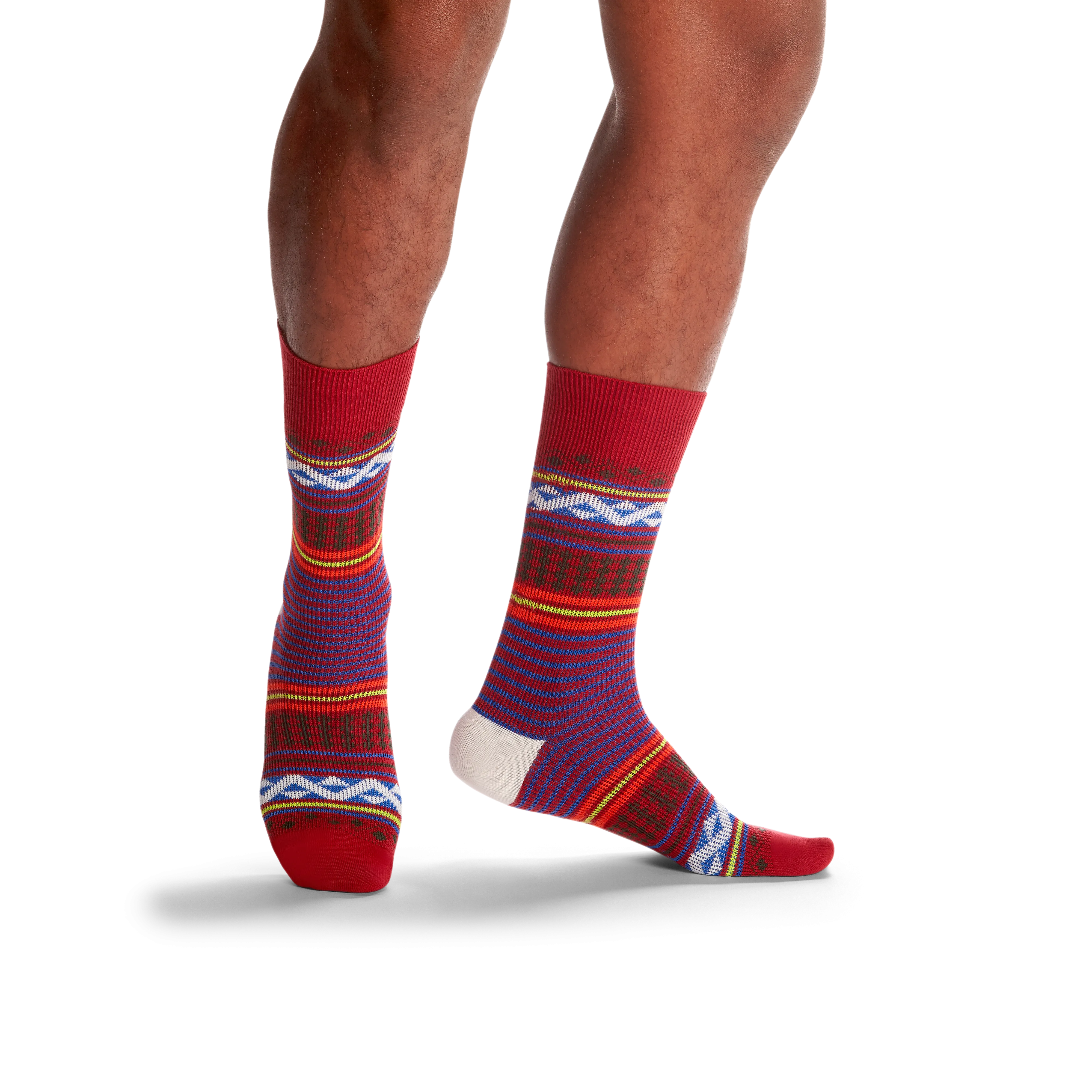 Men's Textured Lightweight Calf Socks