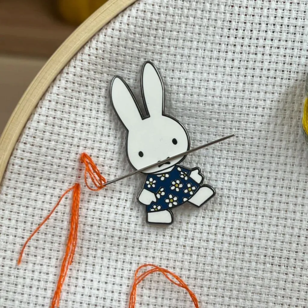 Miffy Blue Daisy Dress Needle Minder