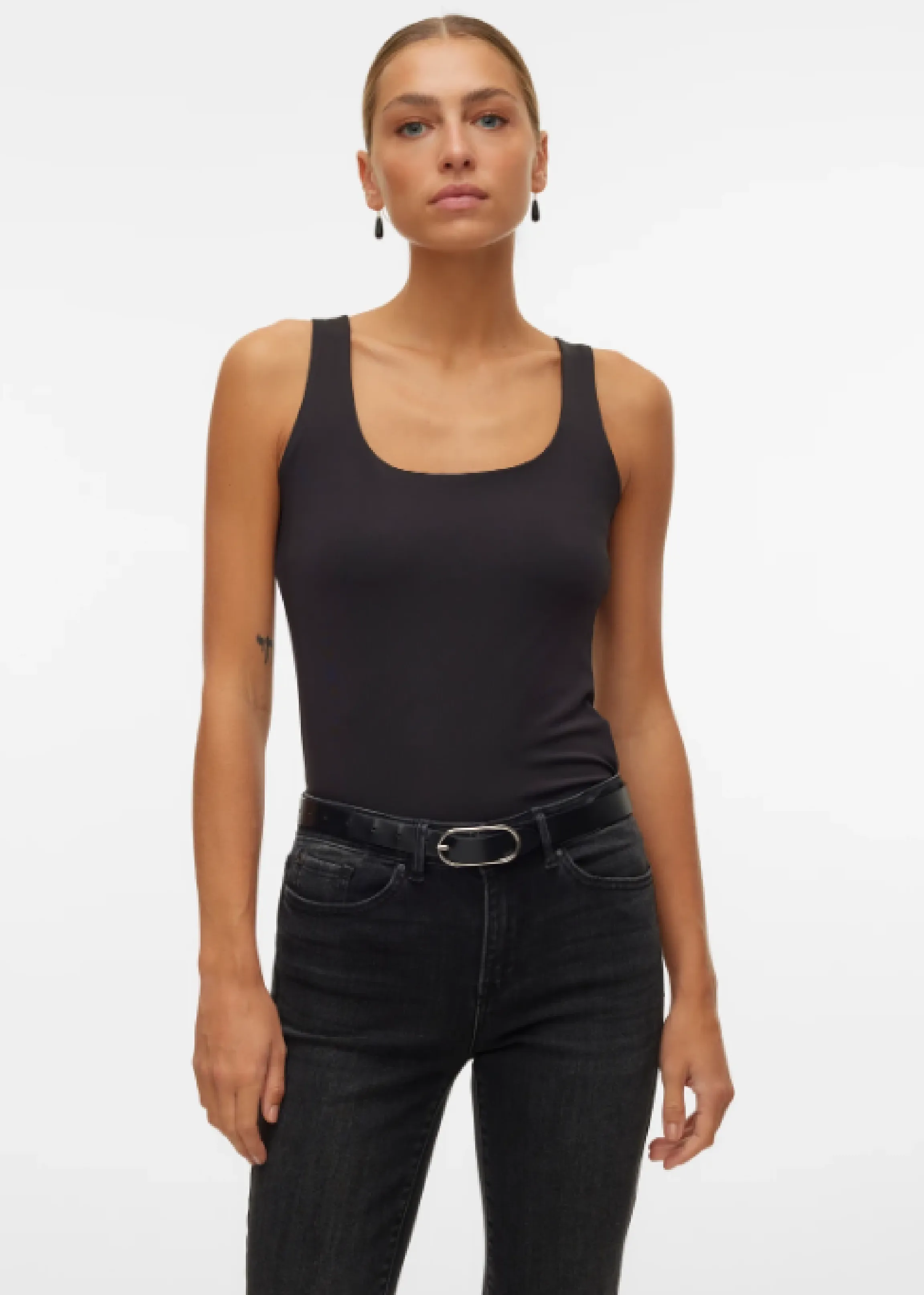 Million Black Basic Cami Top