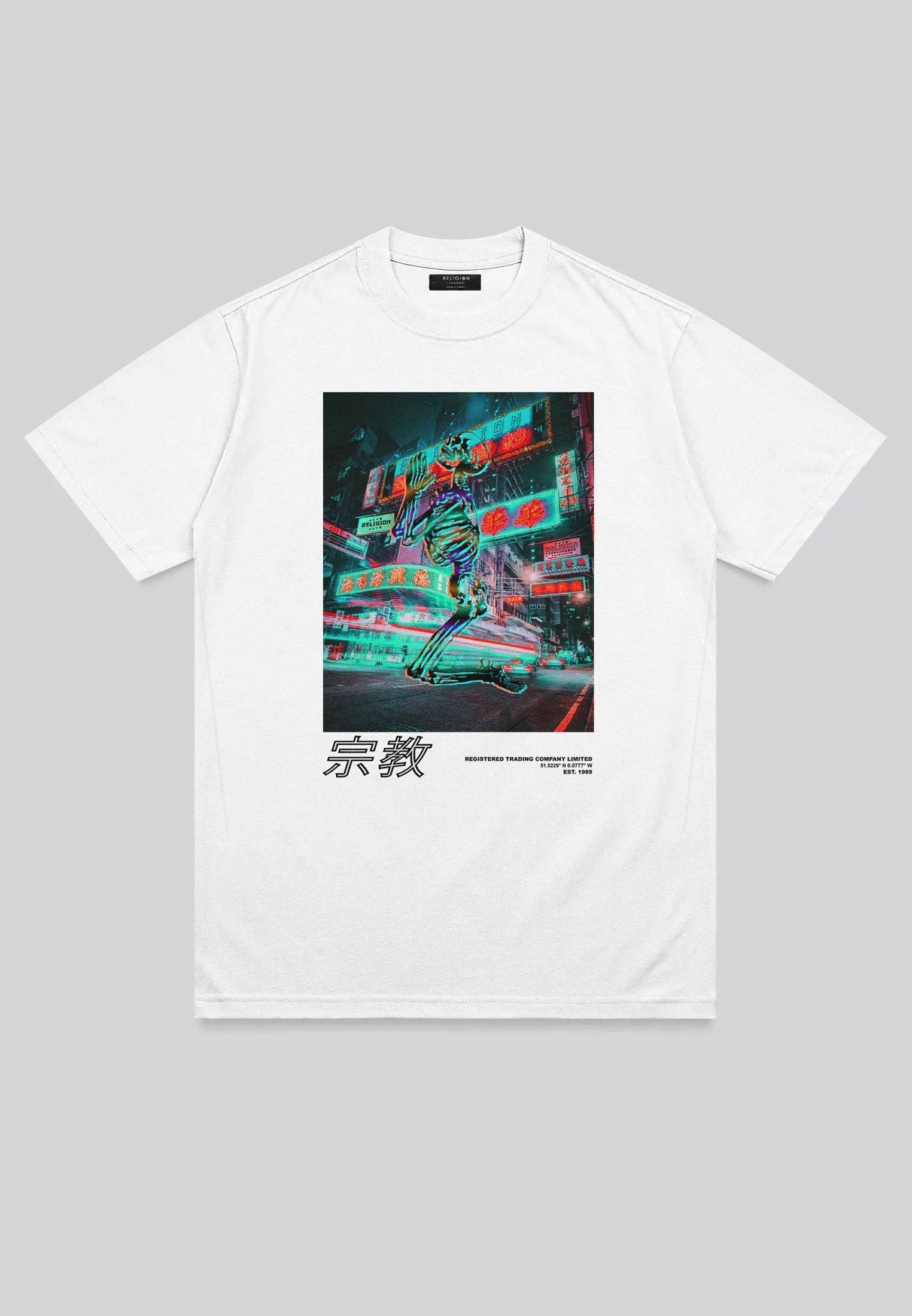 NEON T-SHIRT WHITE