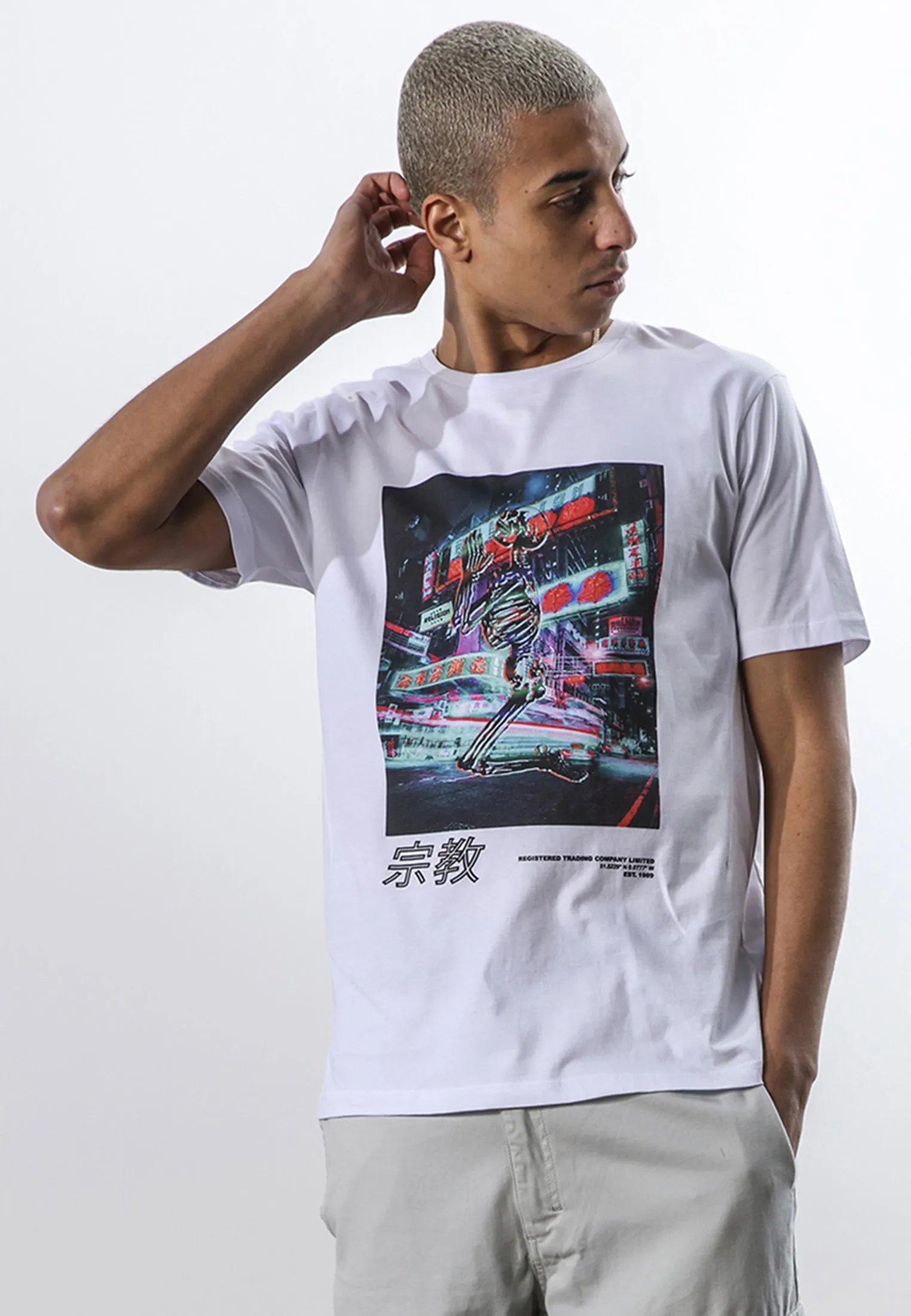 NEON T-SHIRT WHITE