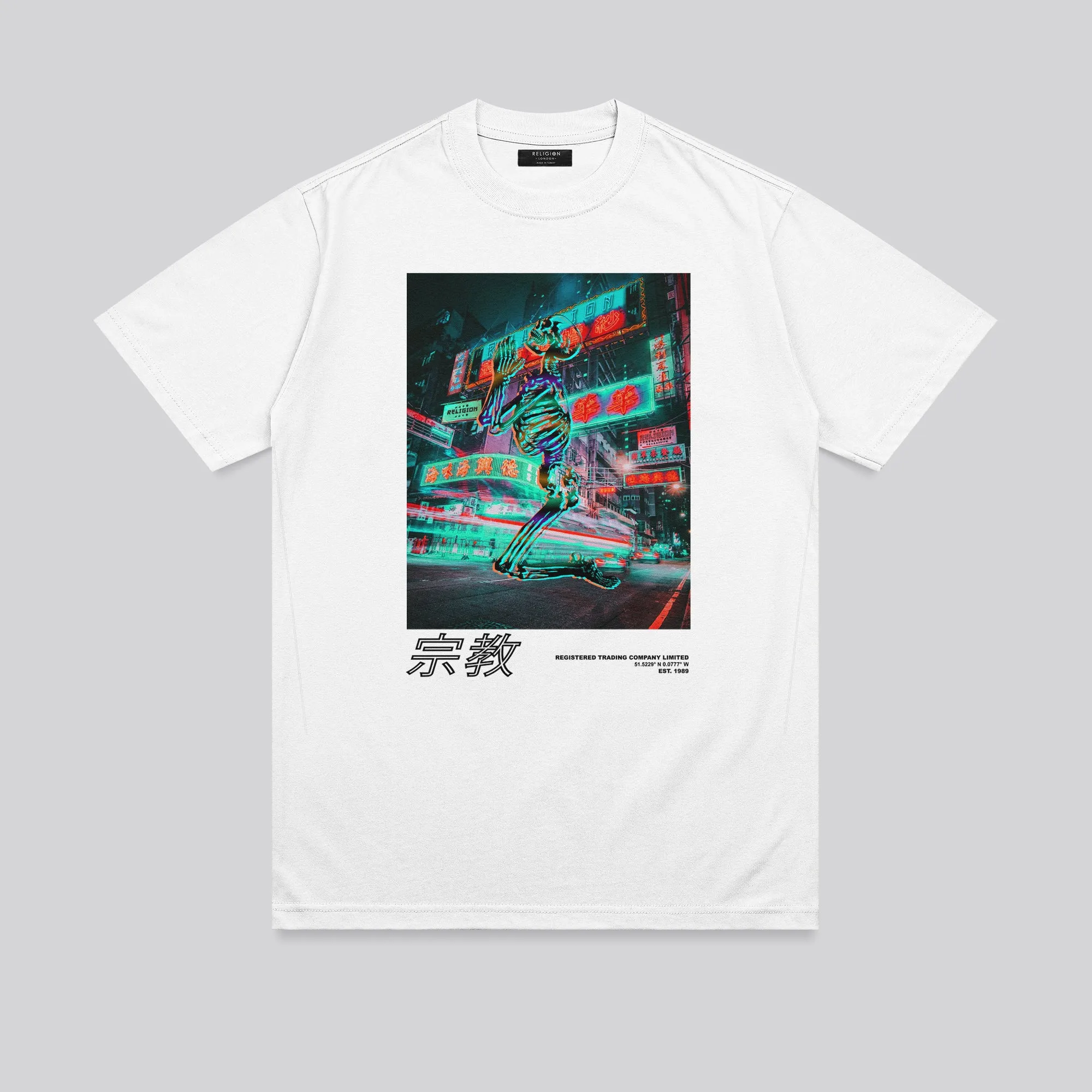 NEON T-SHIRT WHITE