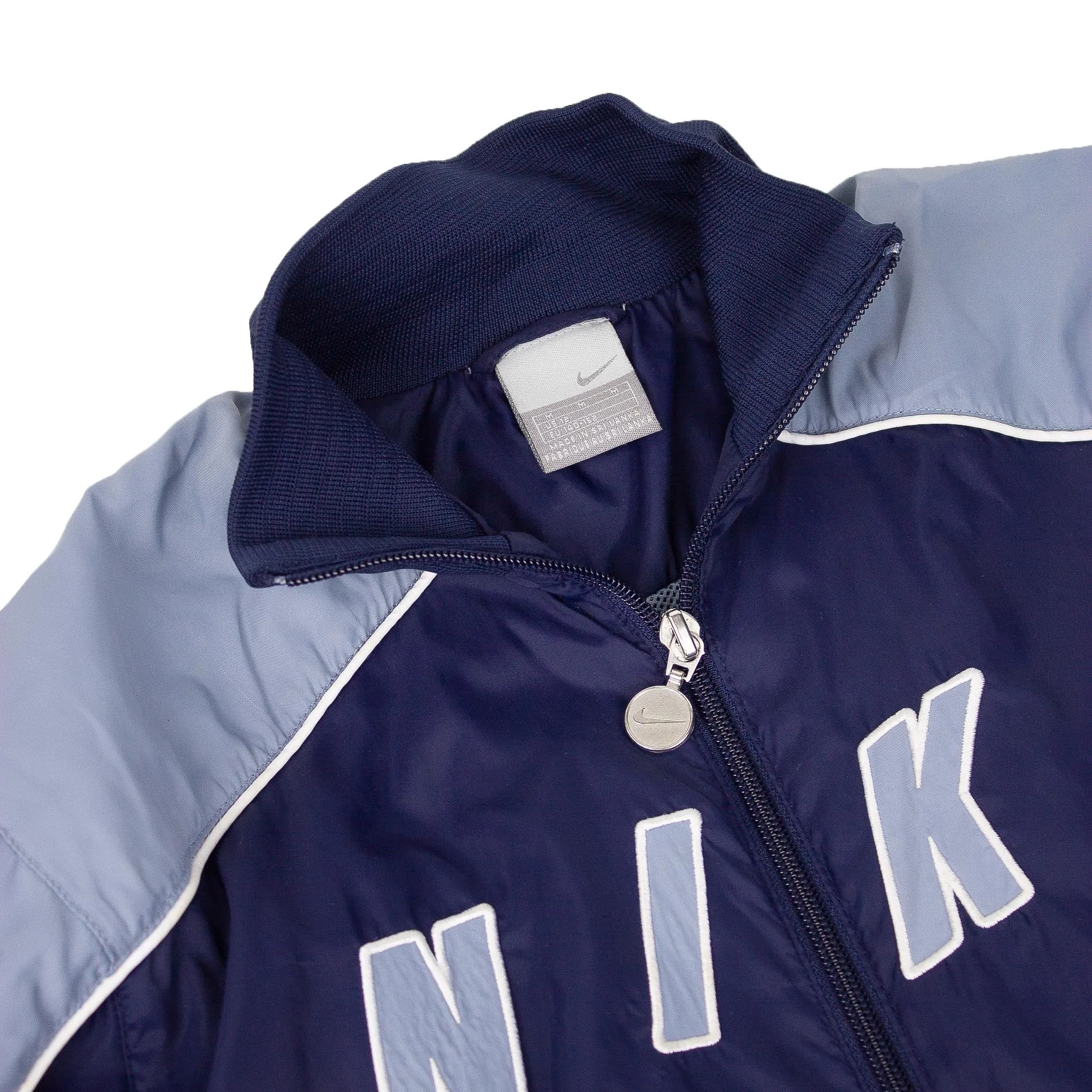 Nike 00s Embroidered Spellout Trackjacket (XS)