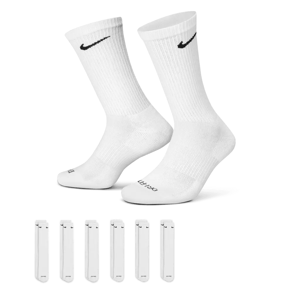 Nike Everyday Plus Cushioned Crew Socks (6 Pack)