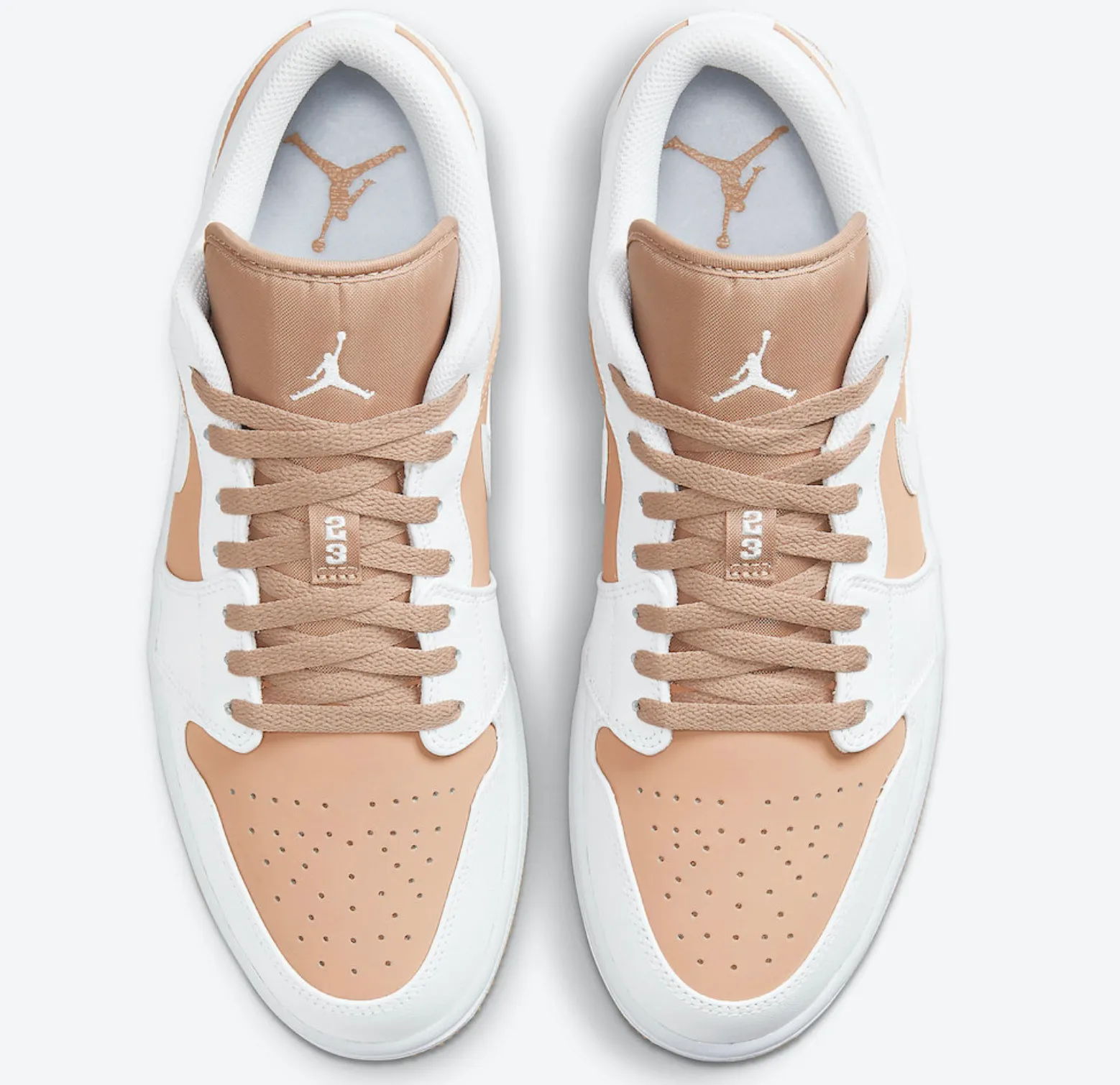 Nike Jordan 1 Low Tan Men's