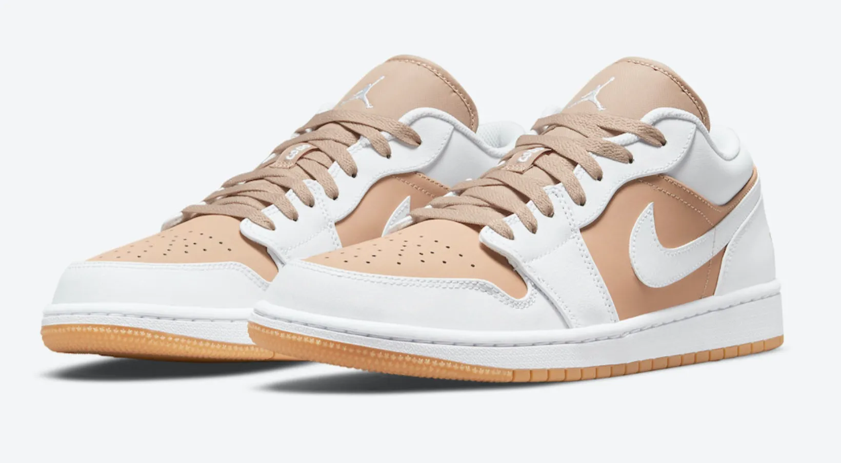 Nike Jordan 1 Low Tan Men's