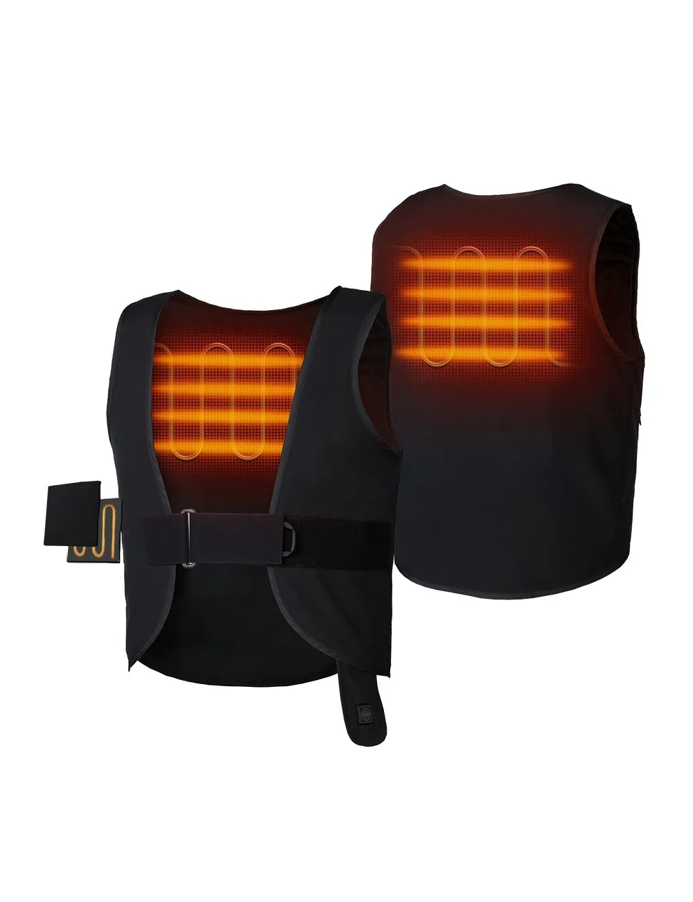 (Open-box) Unisex Adjustable Heated Vest