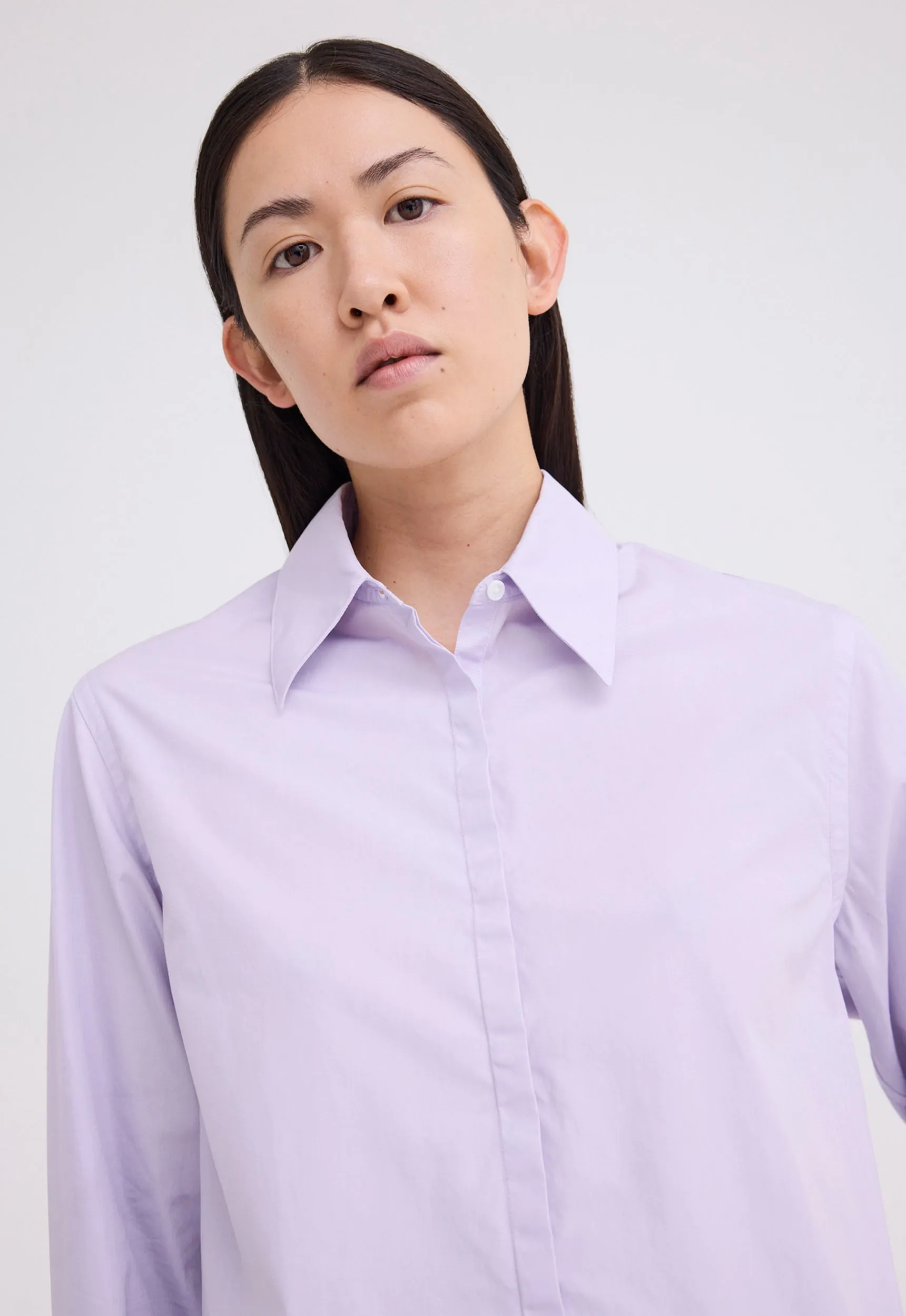 Pac Italian Cotton Shirt - Bloom Lilac