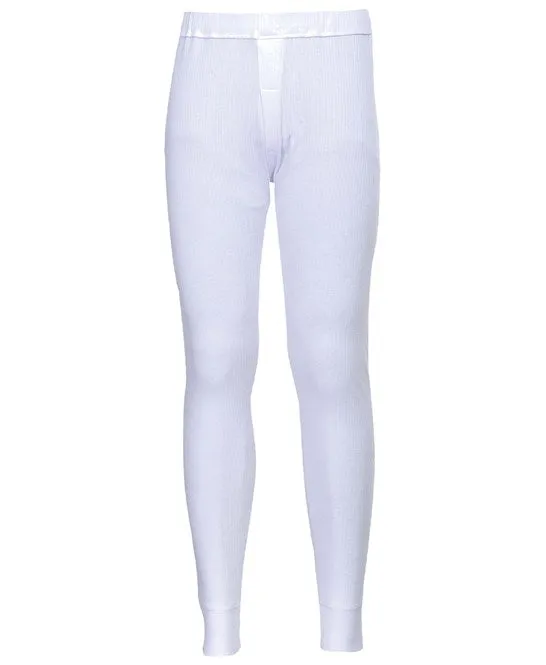 Portwest Men's Polyester Cotton Thermal Base Layer Leggings {PW142}