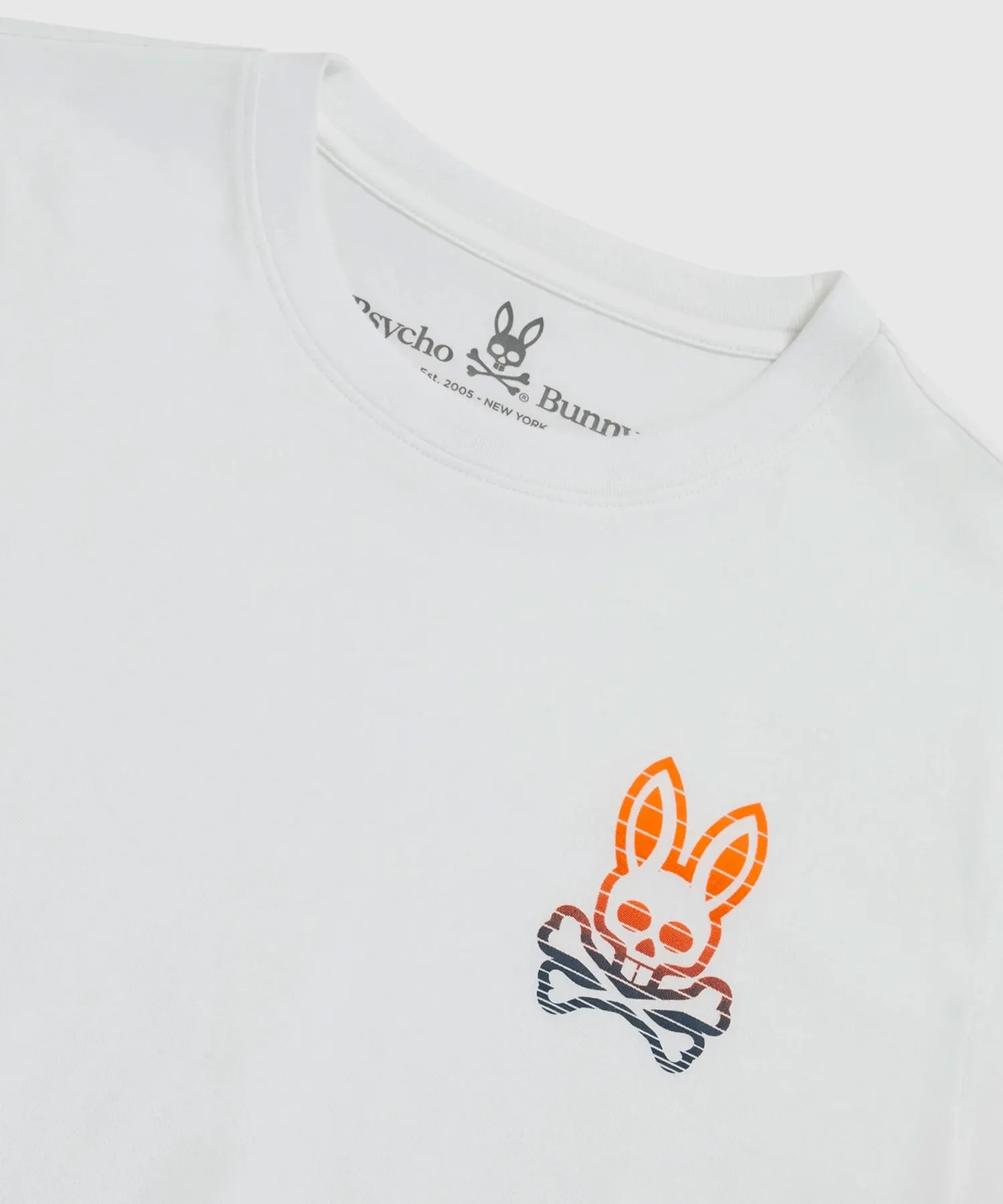 Psycho Bunny Egremont Long Sleeve Tee - White