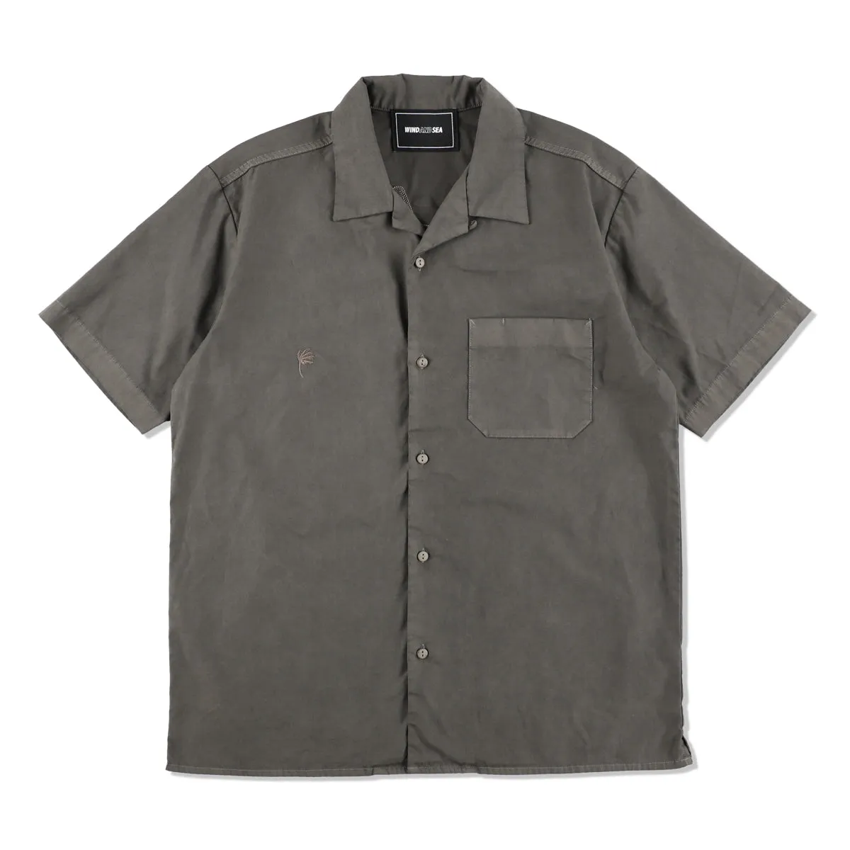 RETRO BROWN H/S SHIRT / BLACK