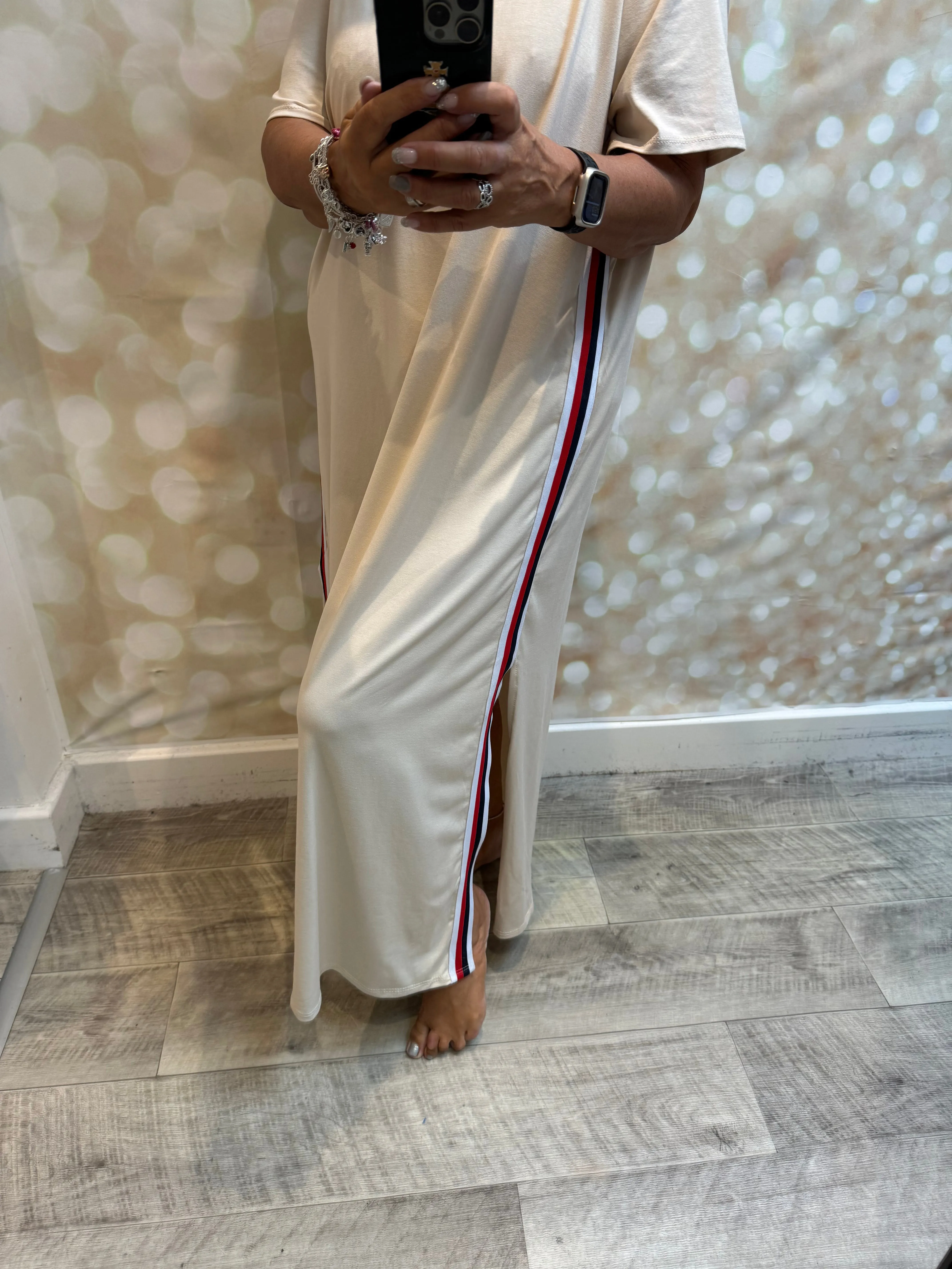 Sporty Tube maxi dress