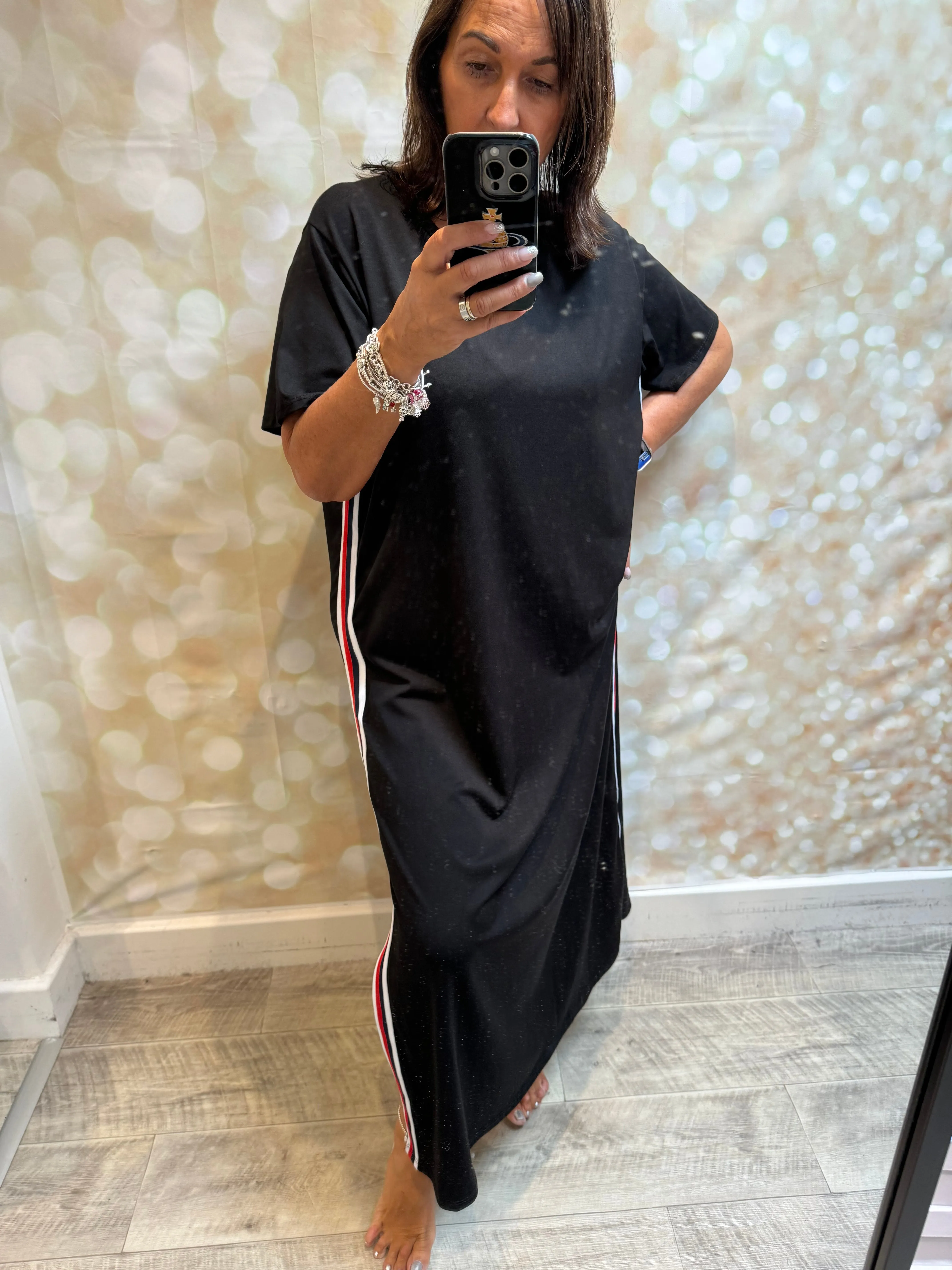 Sporty Tube maxi dress