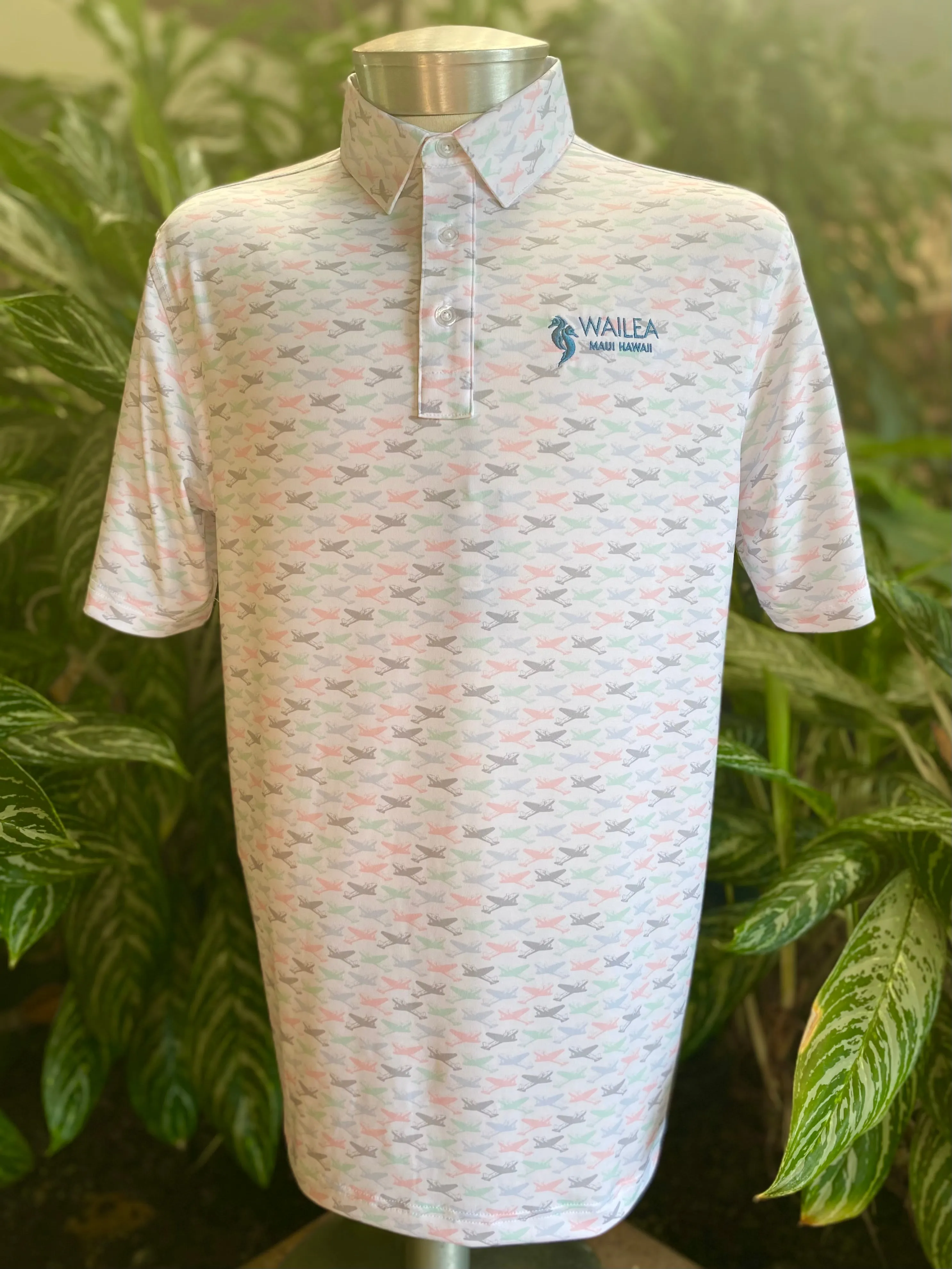 Straight Down Jet Setter Golf Polo