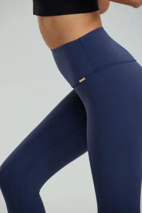 Thermal Luxe Leggings - Navy