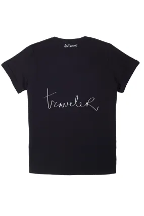 TRAVELER Tshirt Black version