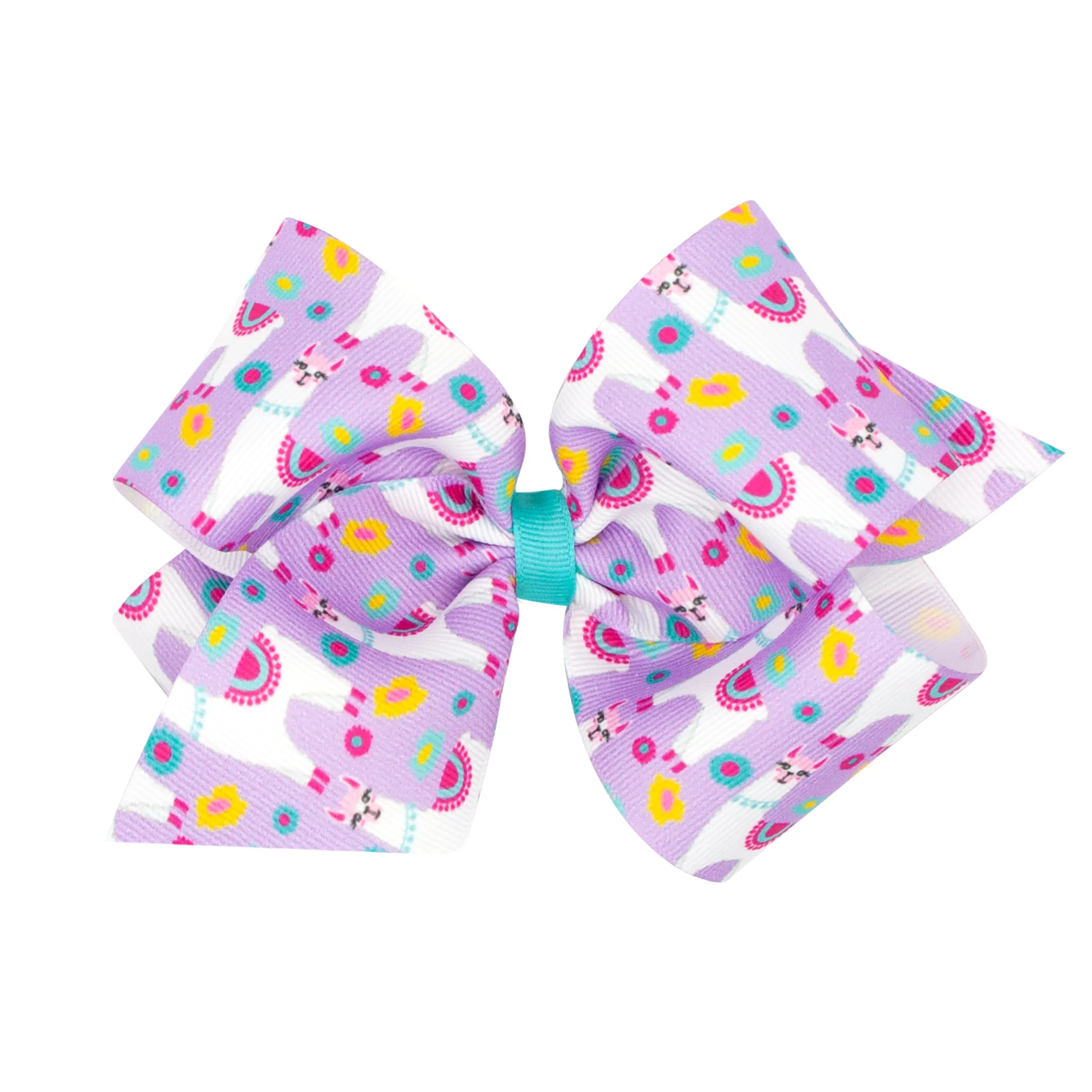 Trendy Print grosgrain bows