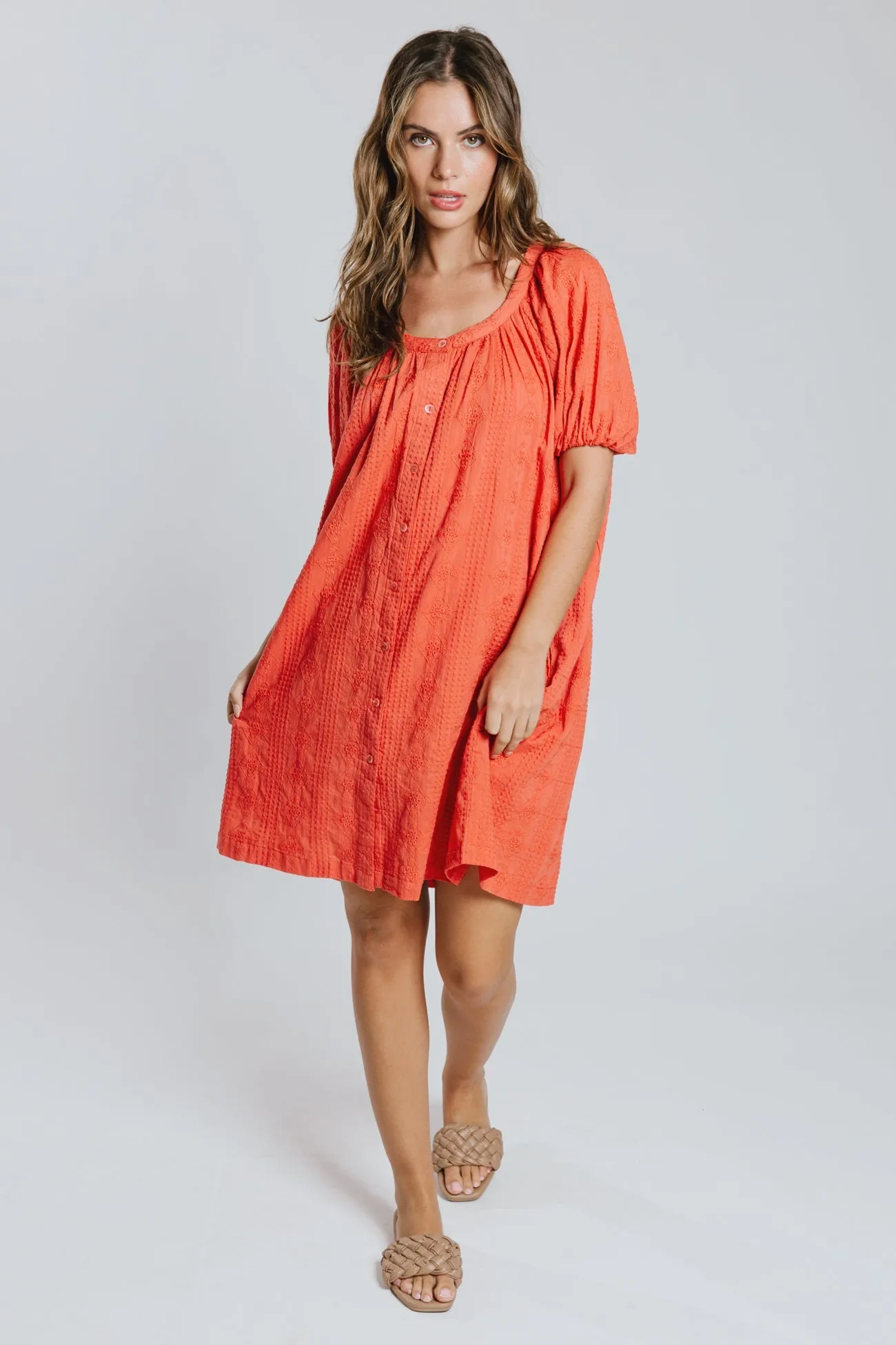 Vera S/S Button Down Dress