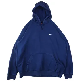 Vintage Navy Nike Hoodie - XXL