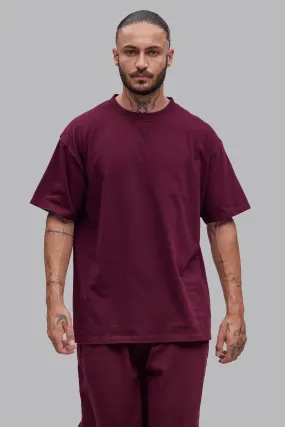 V_LYFE220 T-SHIRT - Burgundy